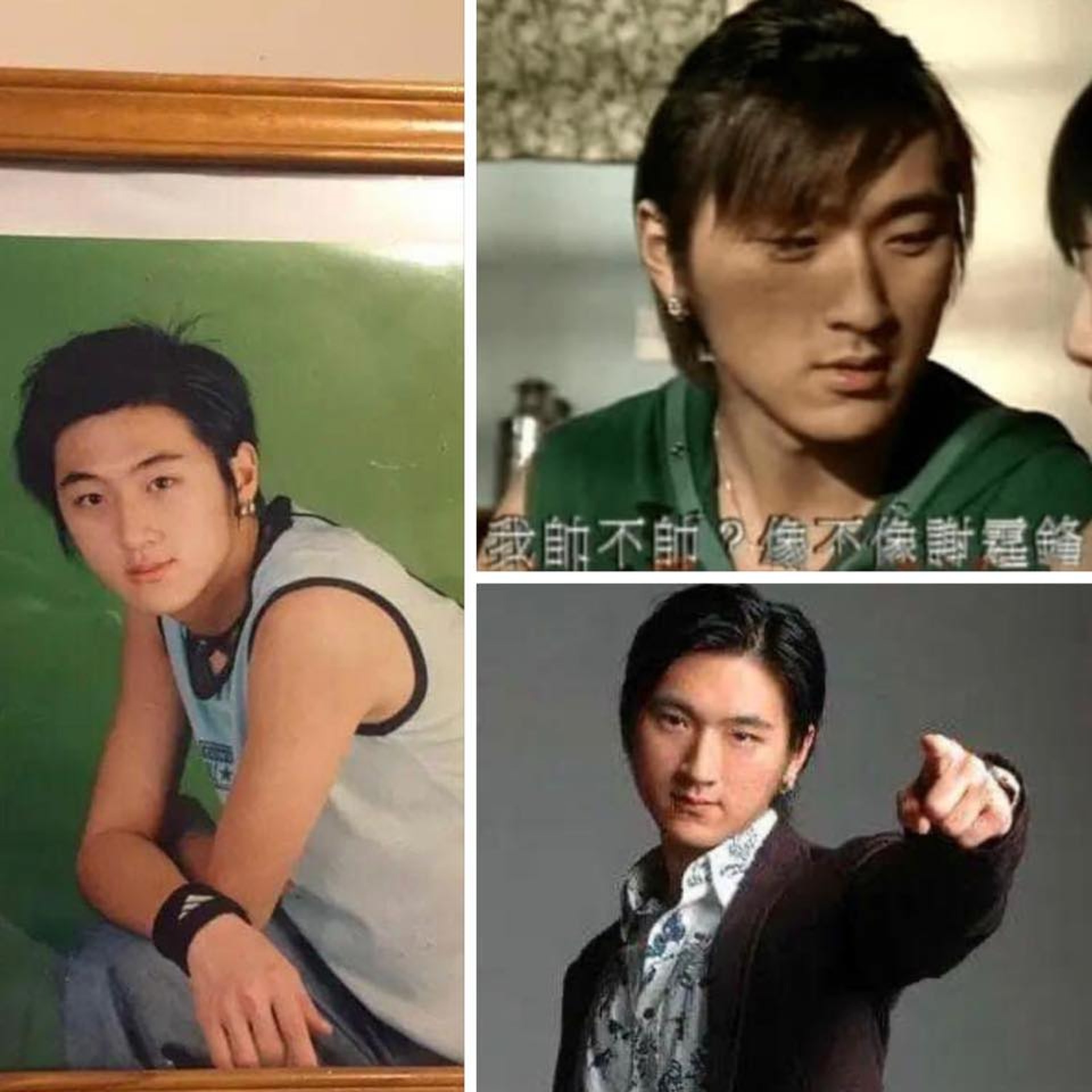 想當年都好靚仔。(Facebook) 想當年都好靚仔。(Facebook)