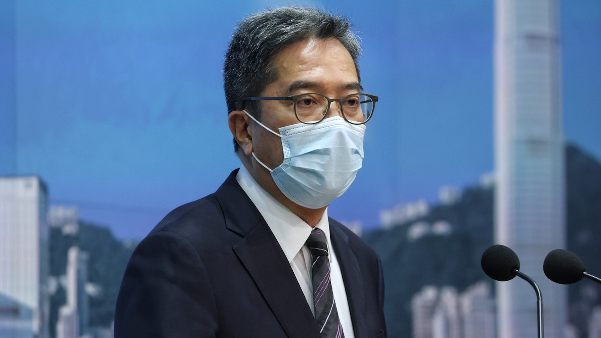 黃偉綸率領多名官員出席本月十八日前廳交流會(資料圖片) 黃偉綸率領多名官員出席本月十八日前廳交流會(資料圖片)