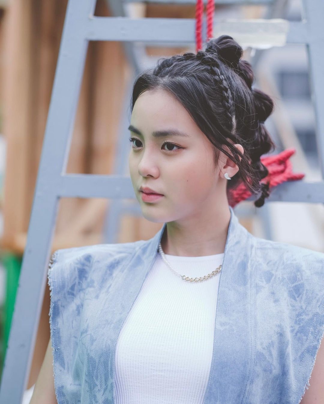 Chantel最新型格look。(姚焯菲ig)