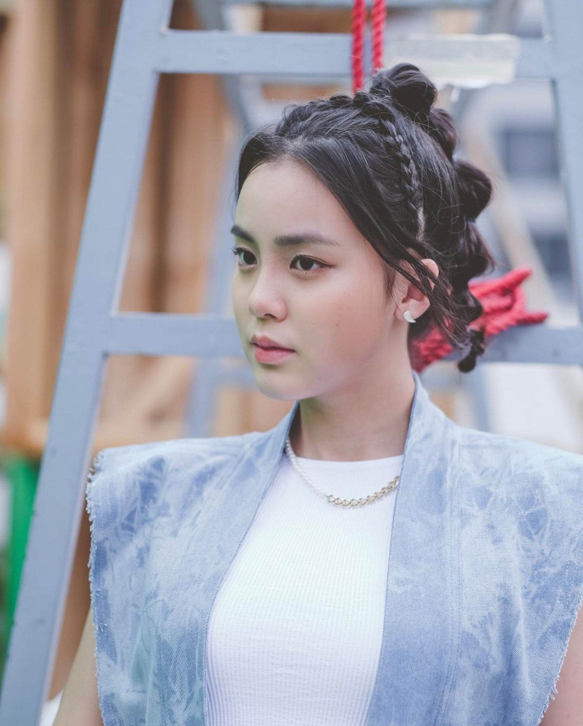 Chantel最新型格look。(姚焯菲ig)