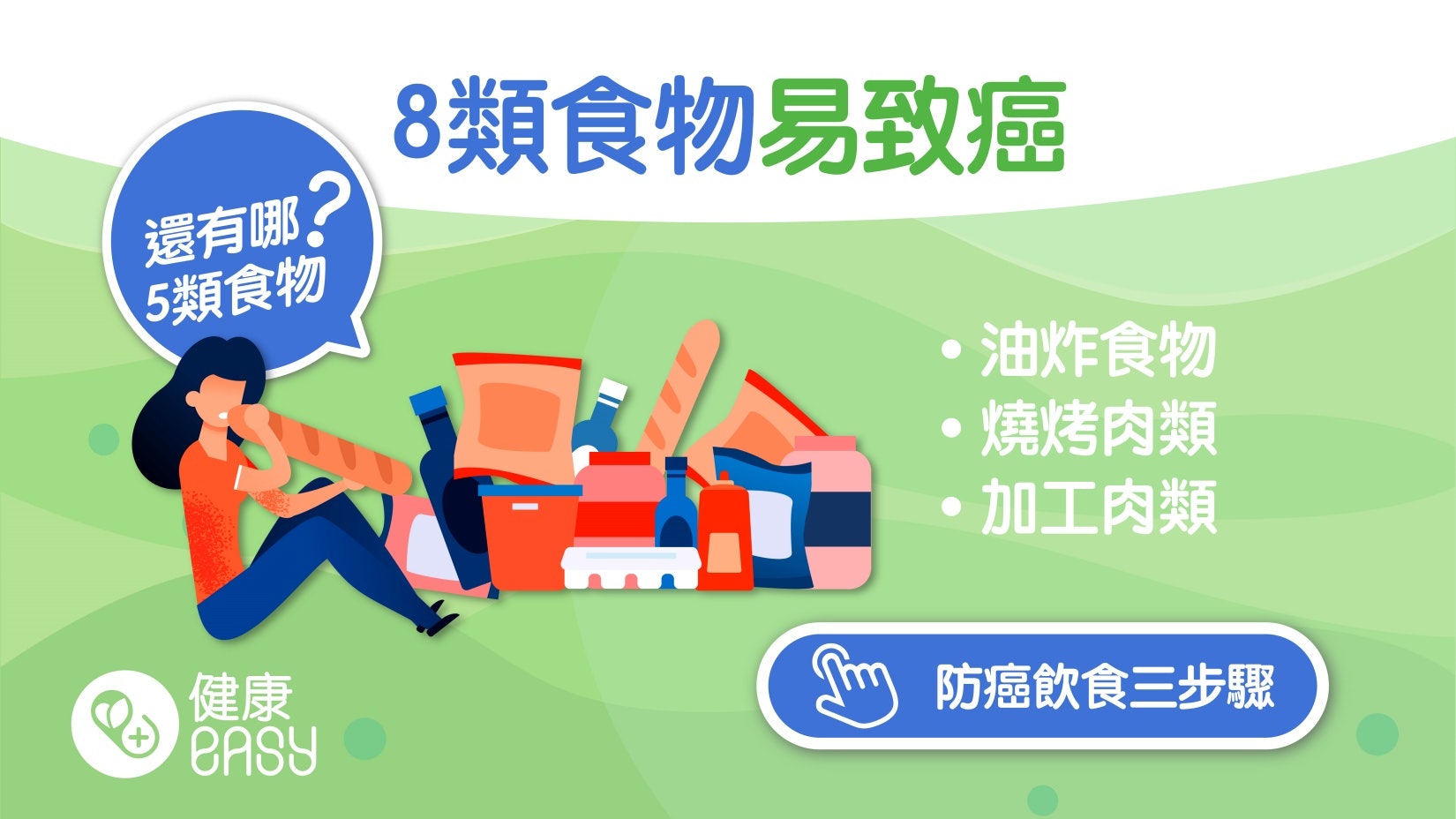 防癌|愛吃燒烤高脂飲食易誘發癌症?營養師揭8種容易致癌食物 防癌|愛吃燒烤高脂飲食易誘發癌症?營養師揭8種容易致癌食物