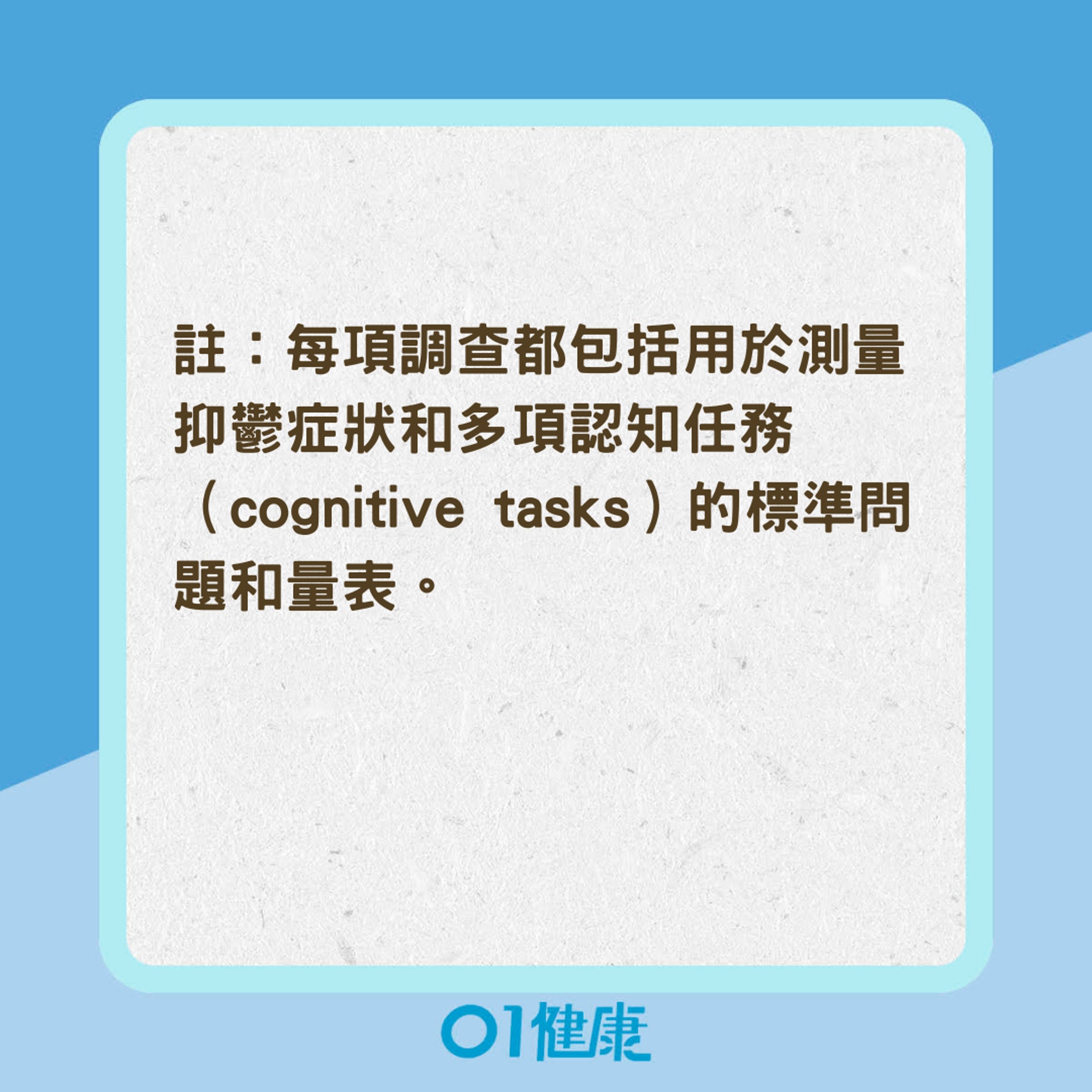 運動30分鐘後即減輕抑鬱症狀?(01製圖) 運動30分鐘後即減輕抑鬱症狀?(01製圖)