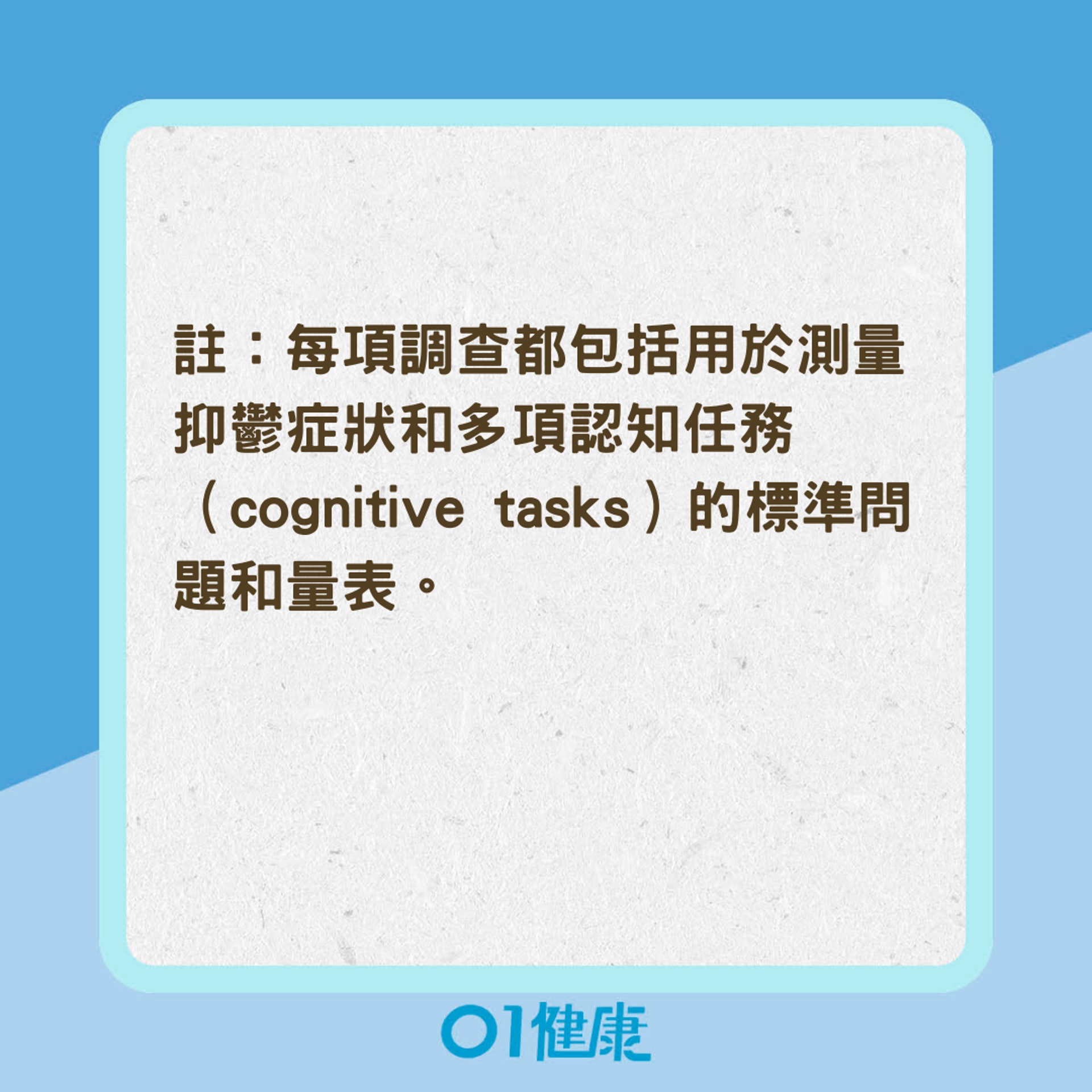 運動30分鐘後即減輕抑鬱症狀？（01製圖）