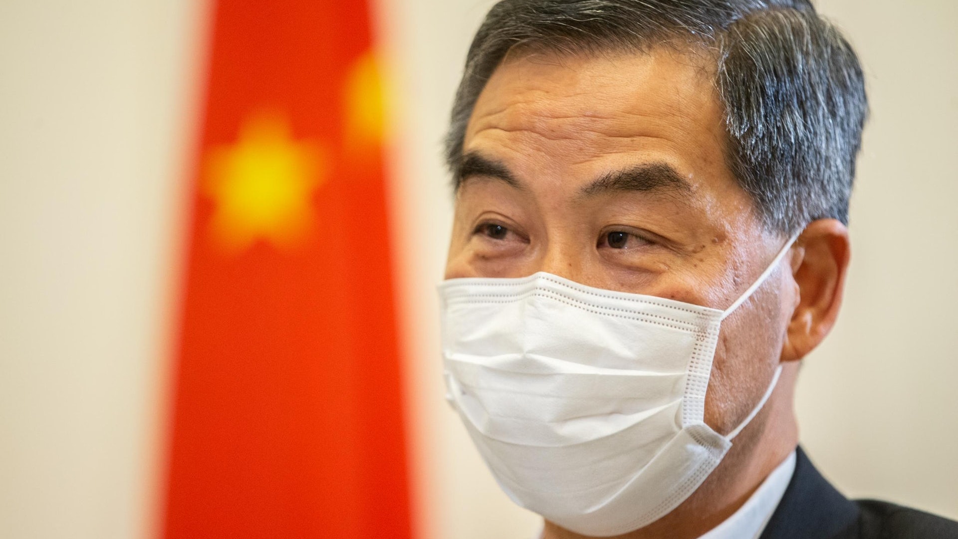 回歸25周年︱梁振英:香港民主與主權國家不同 須守憲法與基本法 回歸25周年︱梁振英:香港民主與主權國家不同 須守憲法與基本法