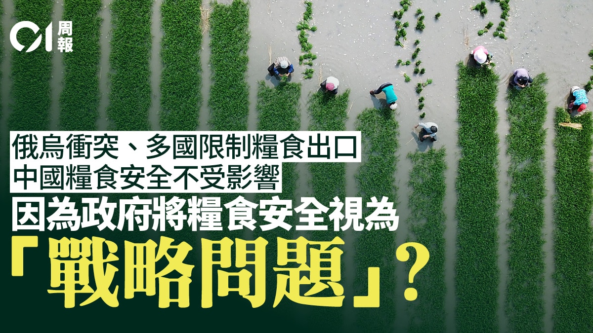 糧食武器化時代來臨中國如何善用戰略思維