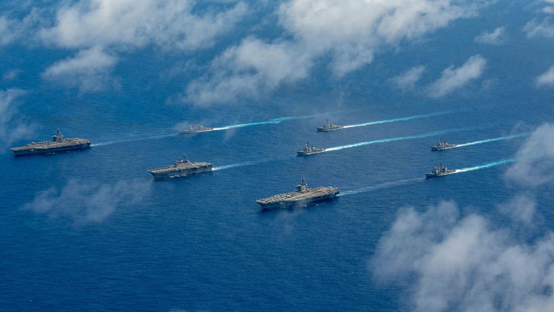 美國務院:台灣海峽是國際水域,軍艦照常通行 中方斥威脅主權 美國務院:台灣海峽是國際水域,軍艦照常通行 中方斥威脅主權