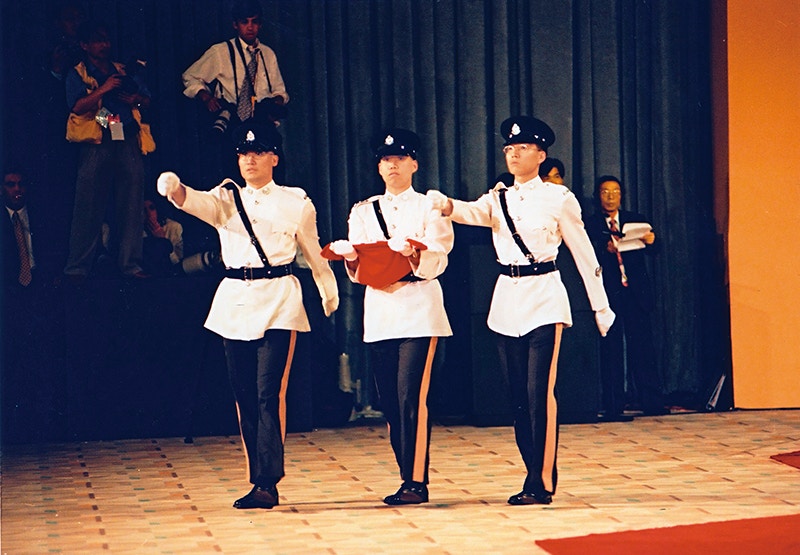 回歸25周年 警儀仗隊前警長親述降港英旗和升香港區旗驚險經過