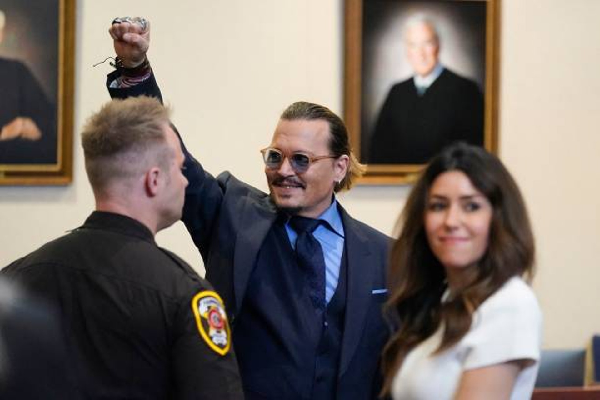 【Johnny Depp/Joelle Rich/Amber Heard】Johnny Depp終於勝訴 。(Getty Image) 【Johnny Depp/Joelle Rich/Amber Heard】Johnny Depp終於勝訴 。(Getty Image)