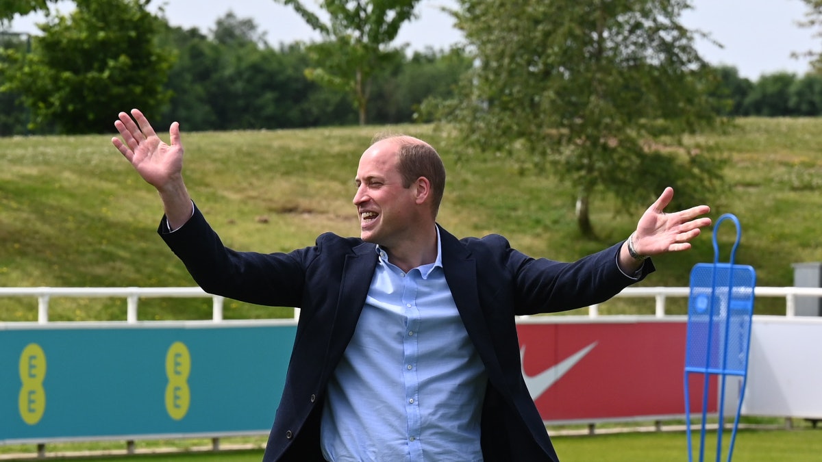 父亲节|威廉王子与3子女发布温馨合照路易小王子骑膊马超可爱