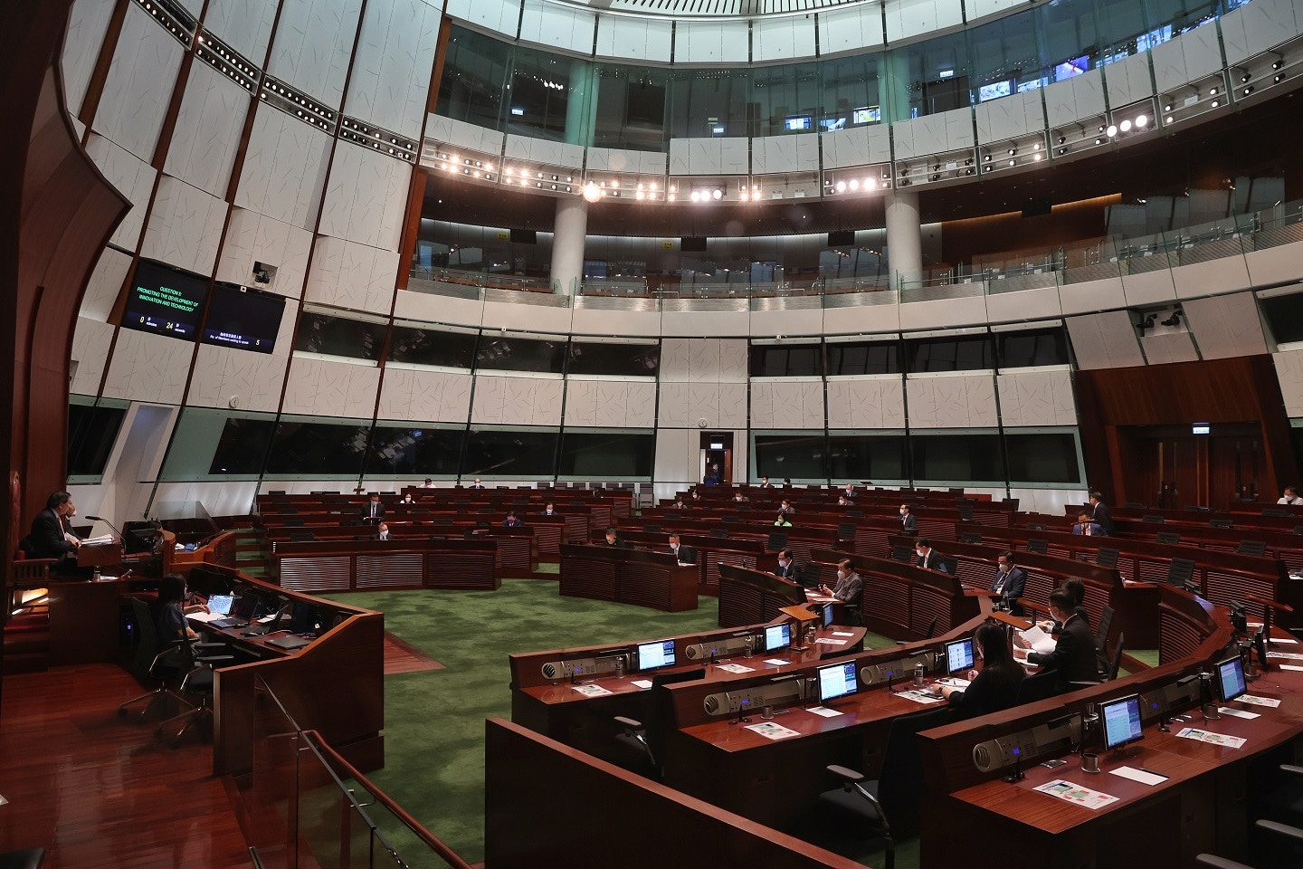 立法會宣布防議員感染，下周三大會停開。（資料圖片）