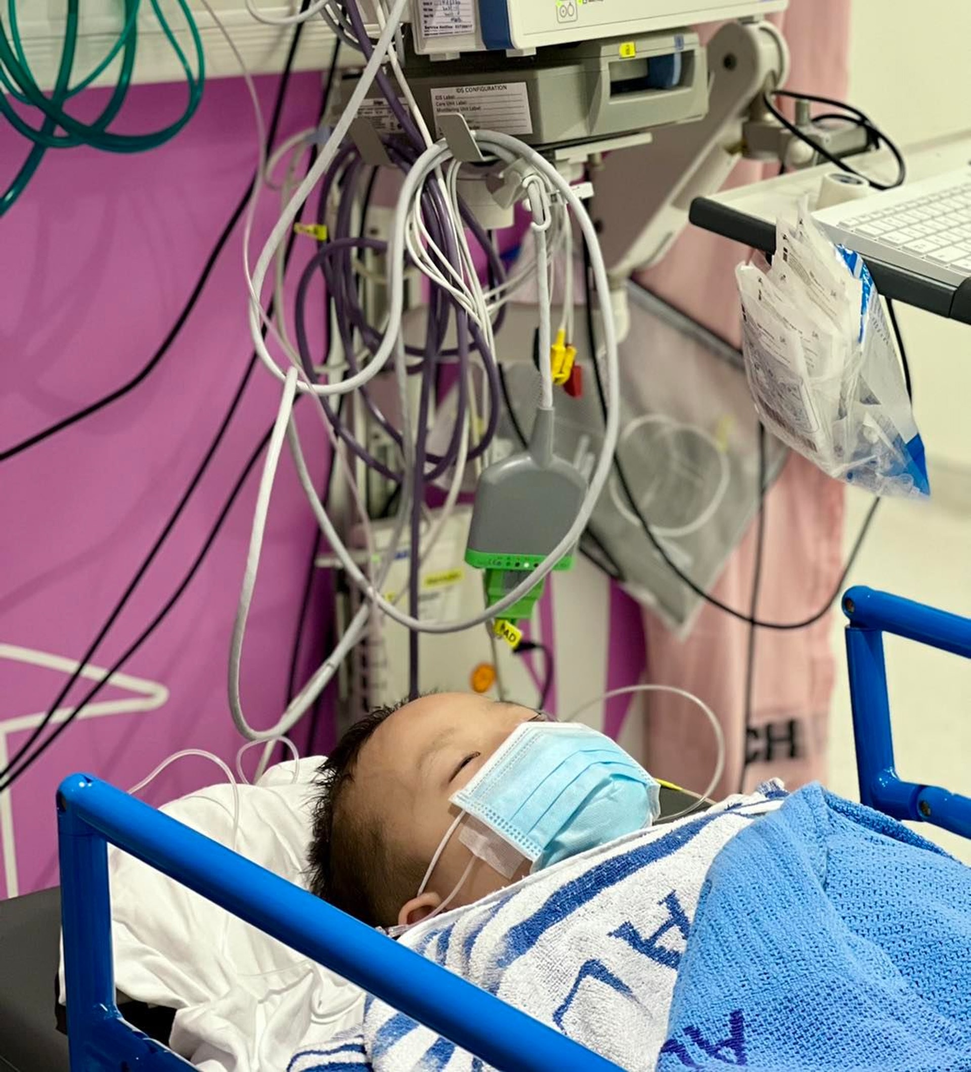 (「神母小戰士Sheldon」專頁圖片) (「神母小戰士Sheldon」專頁圖片)