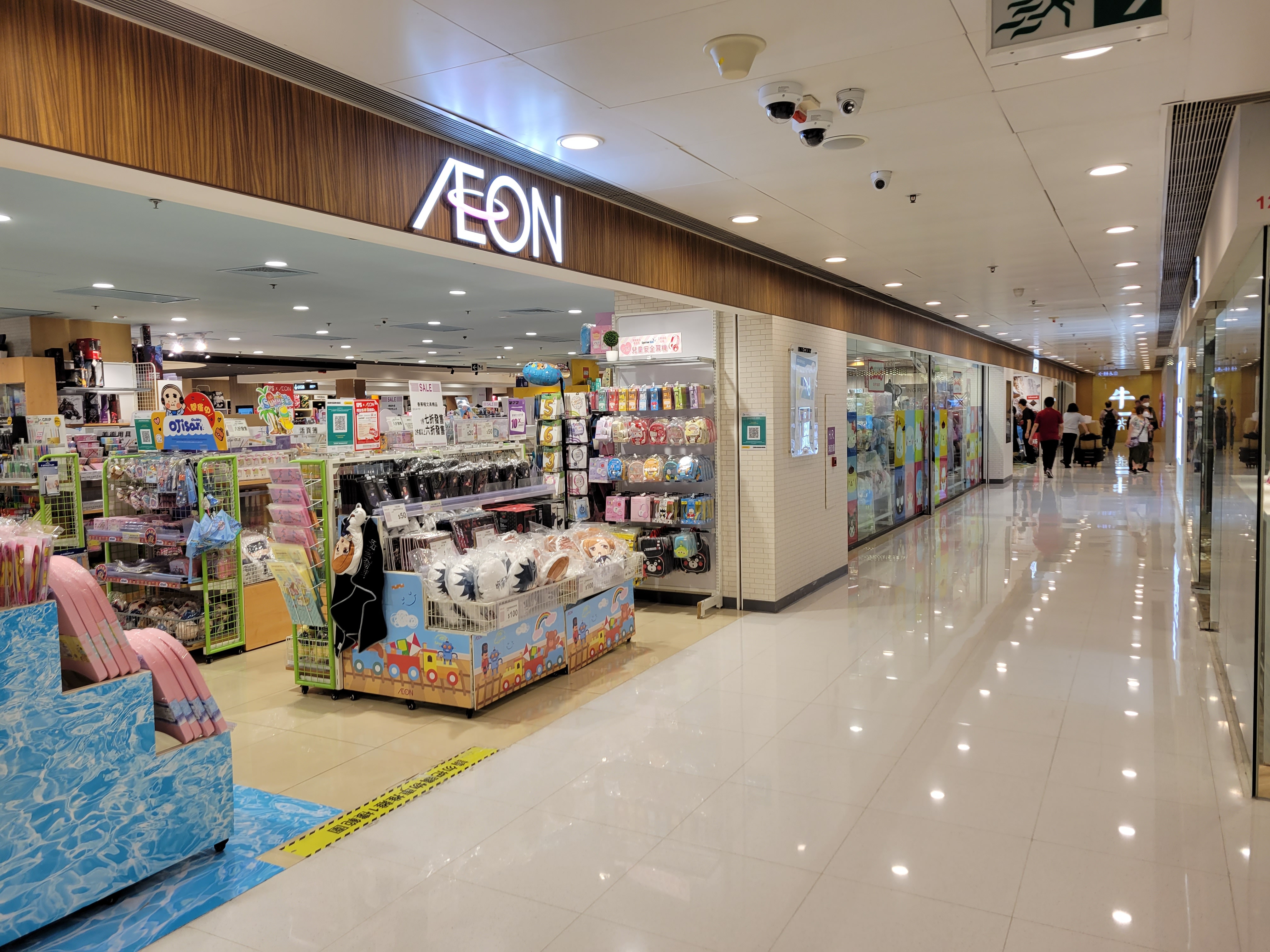 屯門市廣場AEON今年起盜竊案數字突然激增，成為區內店舖盜竊的重災區。（香港01記者攝）