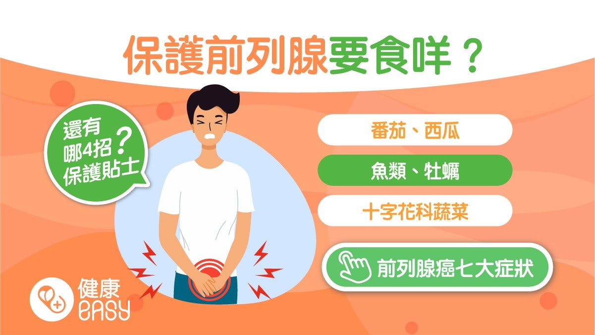前列腺健康|男士必讀!3大食物有效預防前列腺肥大、攝護腺癌 前列腺健康|男士必讀!3大食物有效預防前列腺肥大、攝護腺癌