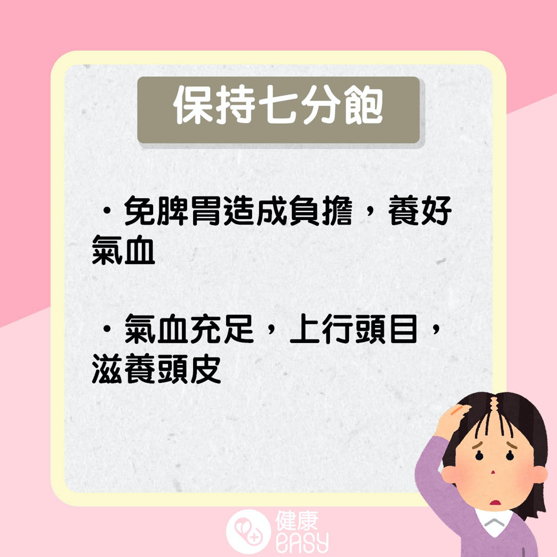 如何洗頭防脫髮？（醫師Easy製圖）