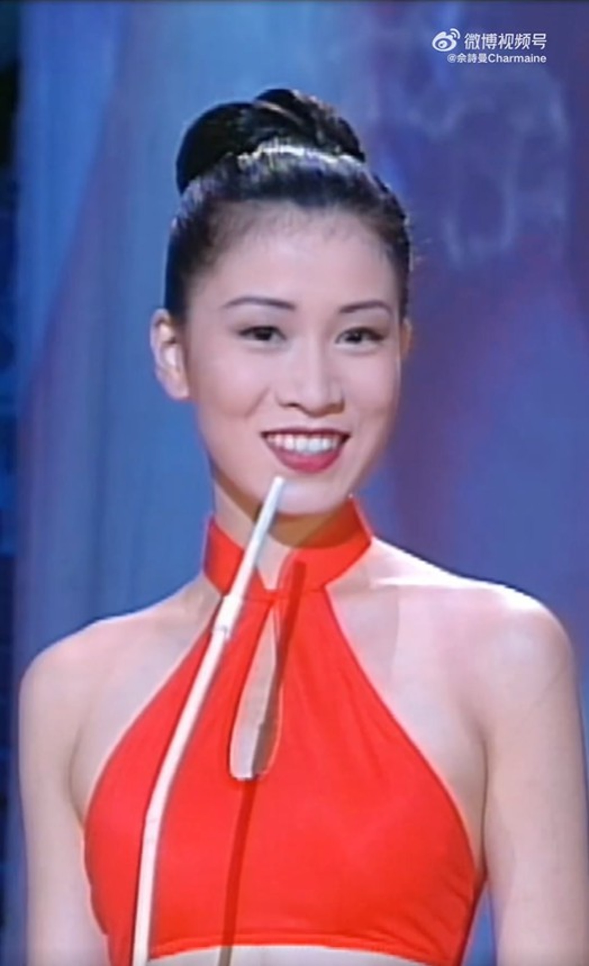 22歲的阿佘。(視頻截圖) 22歲的阿佘。(視頻截圖)