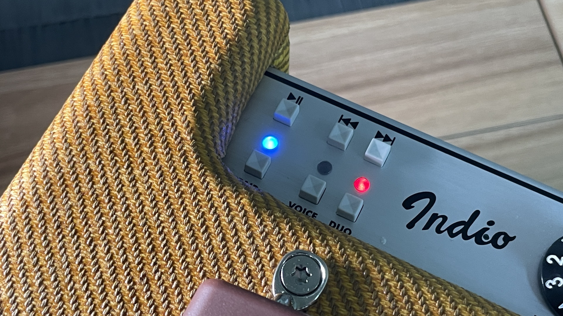 Fender Indio 2 無線藍牙喇叭(鍾世傑 攝) Fender Indio 2 無線藍牙喇叭(鍾世傑 攝)