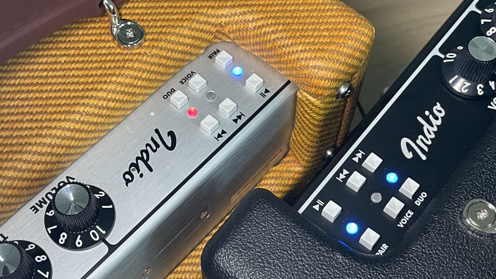 Stereo Mode則是將雙機變成L/R 一對立體聲喇叭,令音場效果更廣泛。(鍾世傑 攝) Stereo Mode則是將雙機變成L/R 一對立體聲喇叭,令音場效果更廣泛。(鍾世傑 攝)