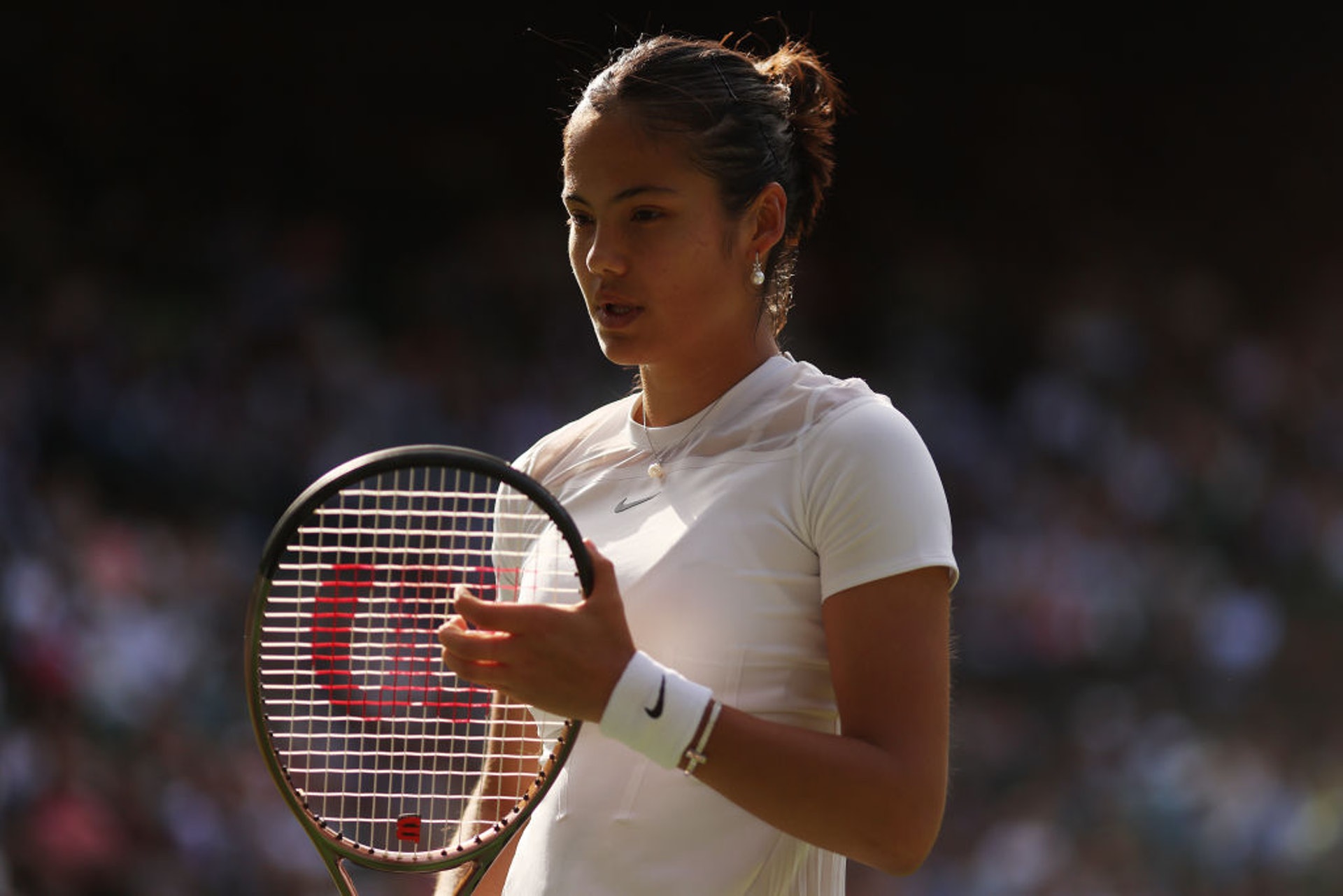 19歲的拉度簡奴在主場失利,今年3場大滿貫賽均次輪止步。(Getty Images) 19歲的拉度簡奴在主場失利,今年3場大滿貫賽均次輪止步。(Getty Images)