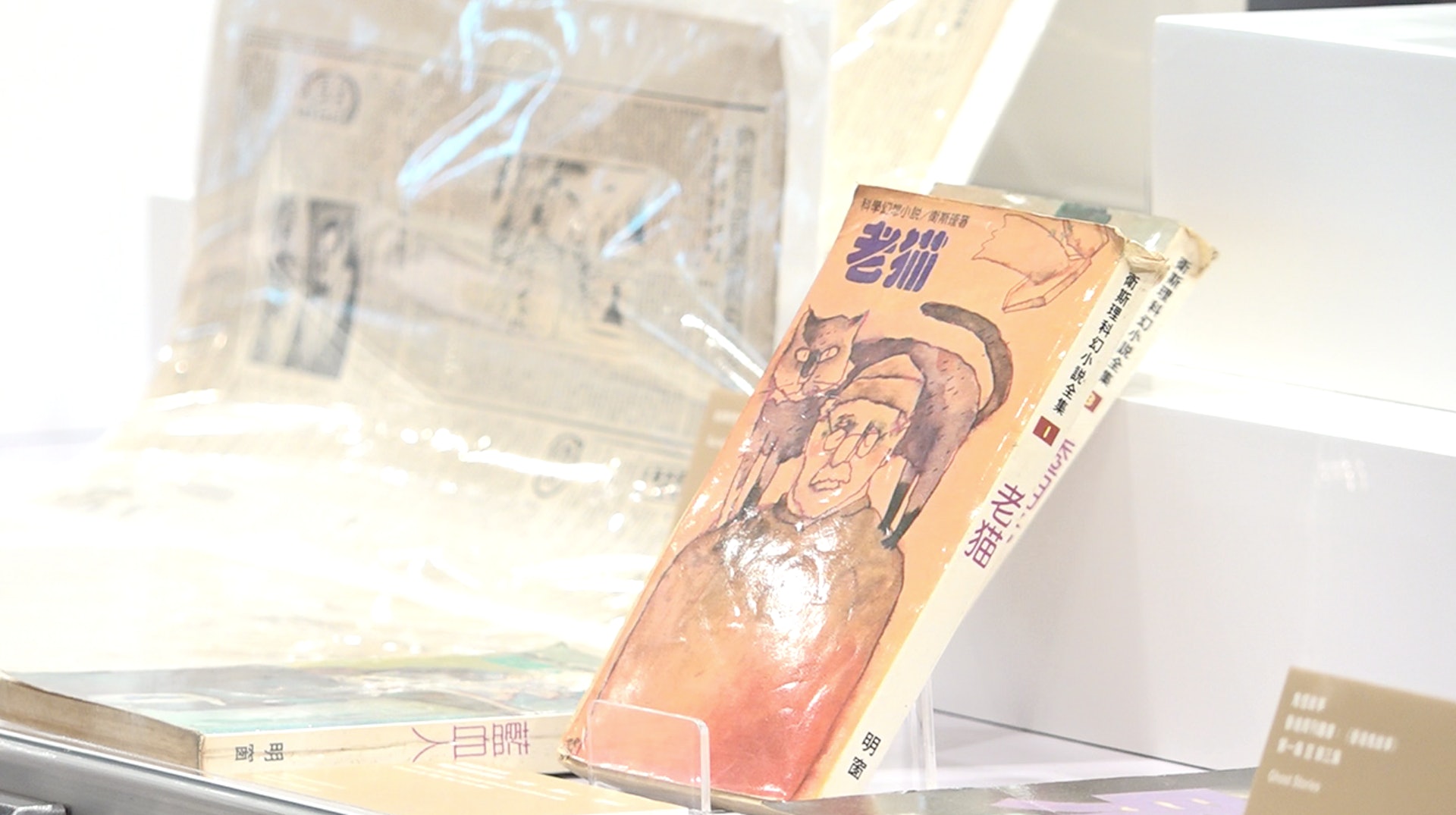2019年書展主題「科幻及推理文學」,展出倪匡作品。(資料圖片) 2019年書展主題「科幻及推理文學」,展出倪匡作品。(資料圖片)