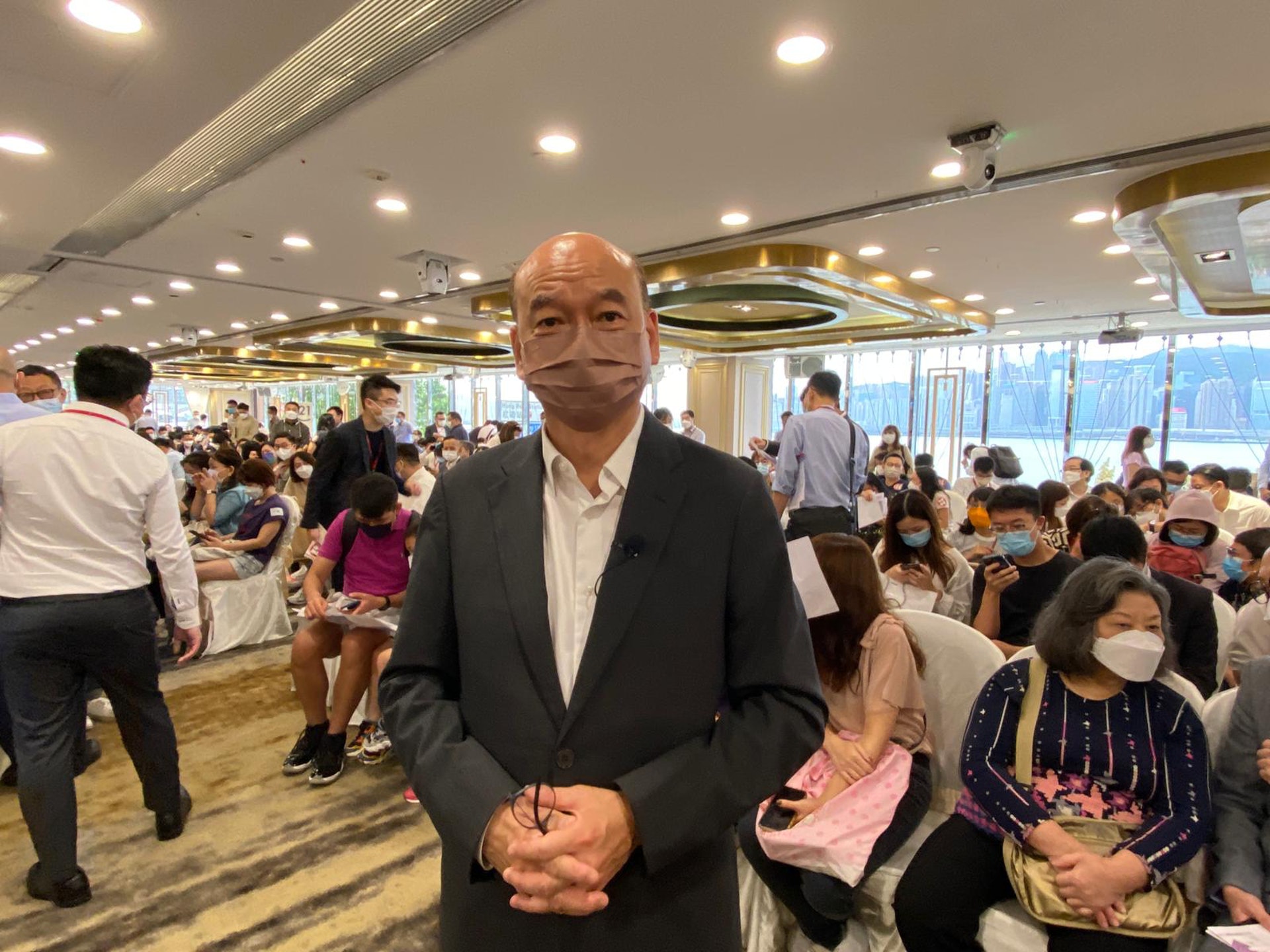 中原陳永傑:料今日次輪銷售可「一Q清袋」。(代理提供) 中原陳永傑:料今日次輪銷售可「一Q清袋」。(代理提供)