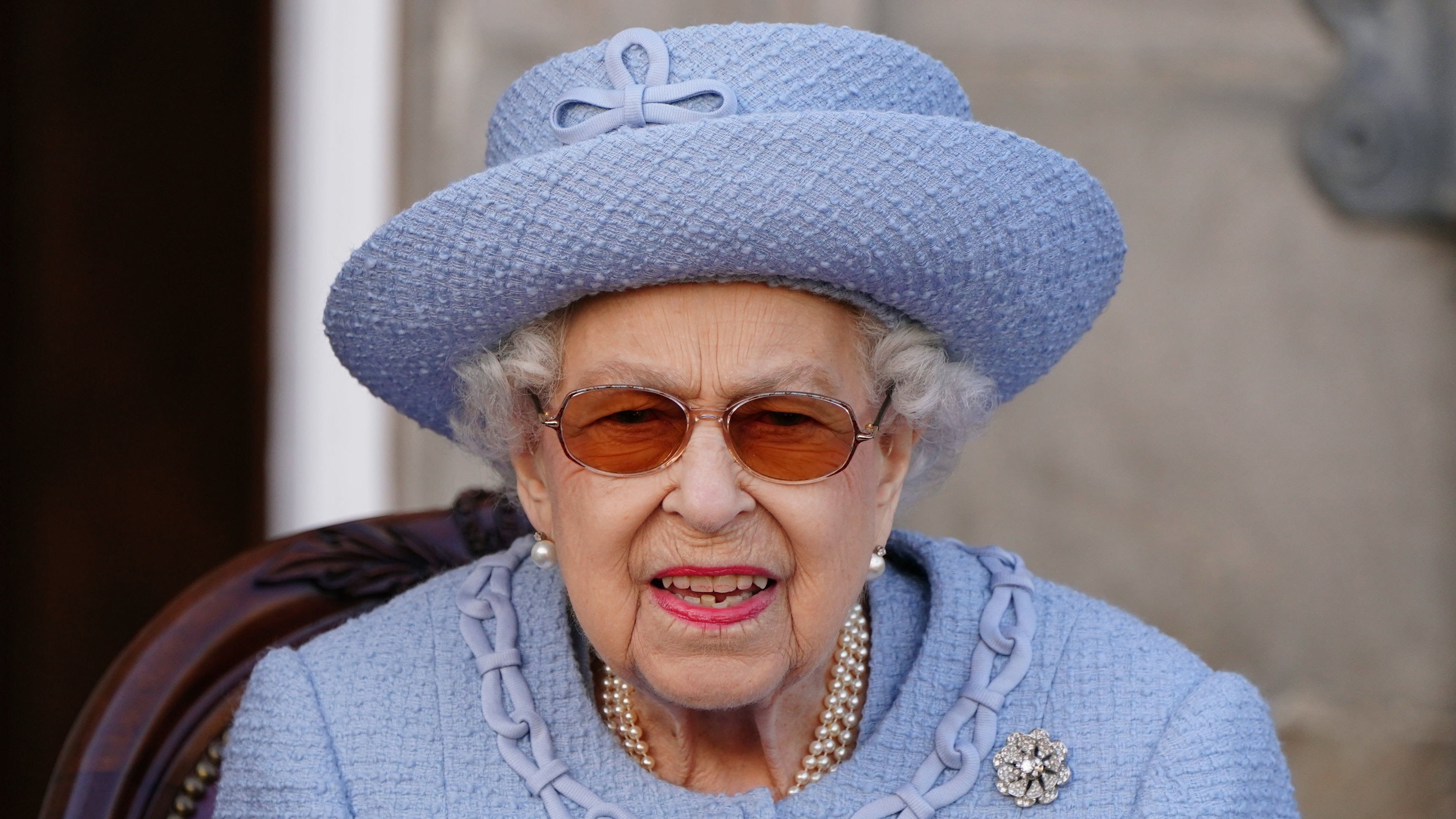 英女王：图为2022年6月30日，英女王伊利沙伯二世在爱丁堡出席活动。（AP）