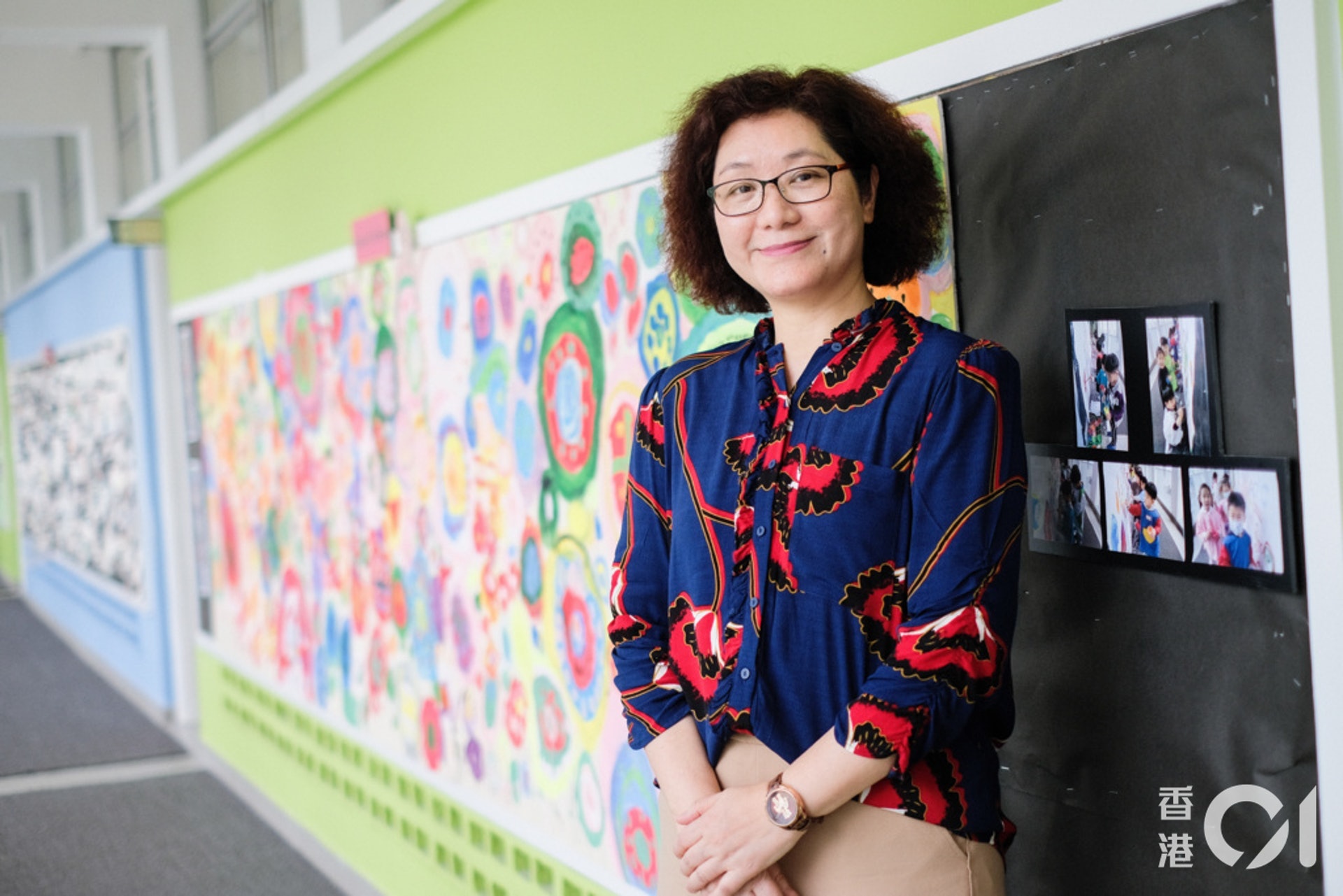 啟思小學附屬幼稚園吳慶蓮校長(攝影:歐嘉樂) 啟思小學附屬幼稚園吳慶蓮校長(攝影:歐嘉樂)