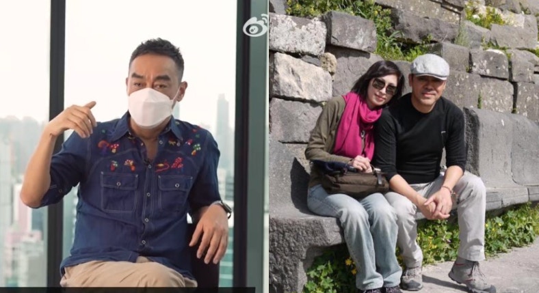 劉青雲隔空向郭藹明真情告白。(網上截圖﹑lauchingwan@IG) 劉青雲隔空向郭藹明真情告白。(網上截圖﹑lauchingwan@IG)