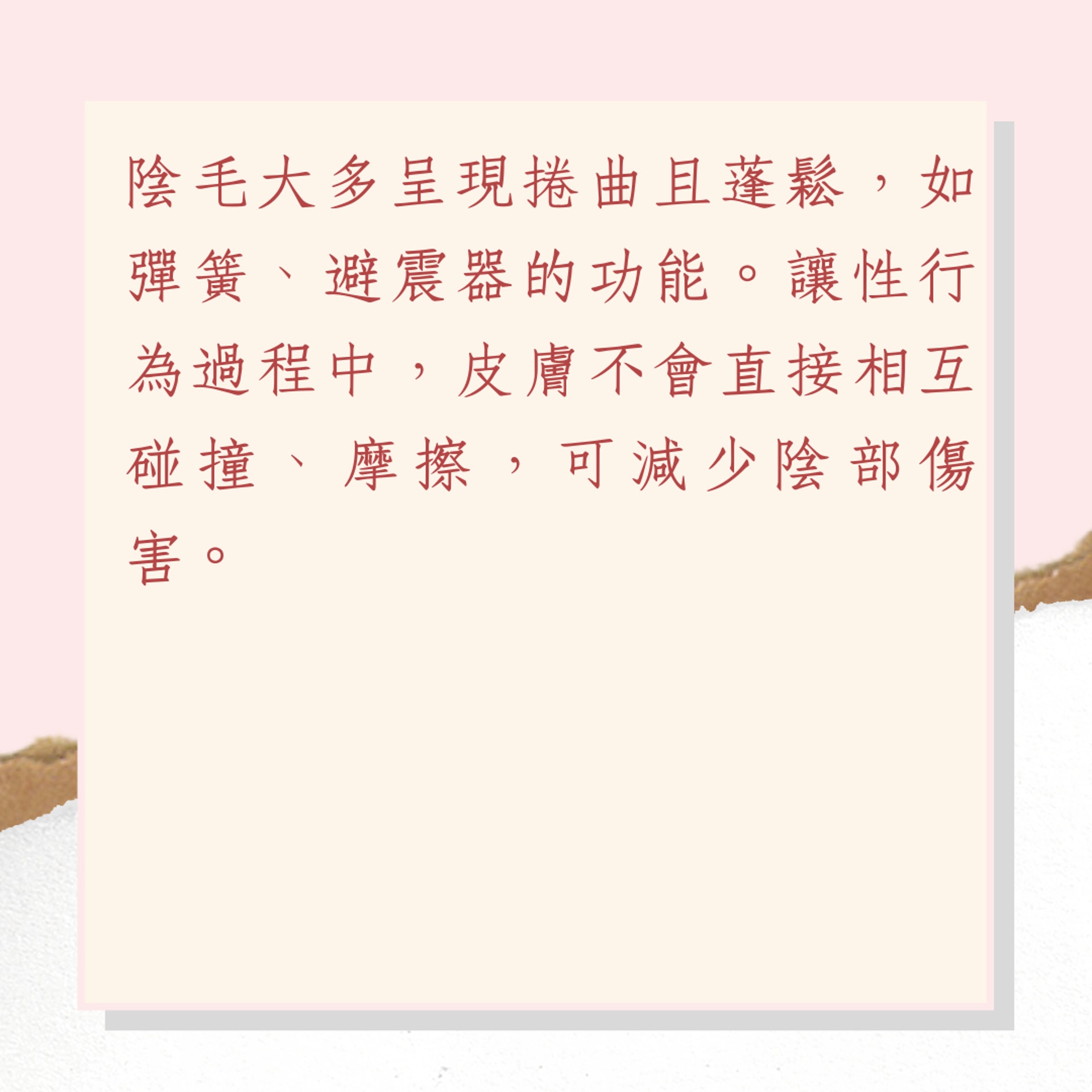 陰毛4大神奇功用(01製圖) 陰毛4大神奇功用(01製圖)