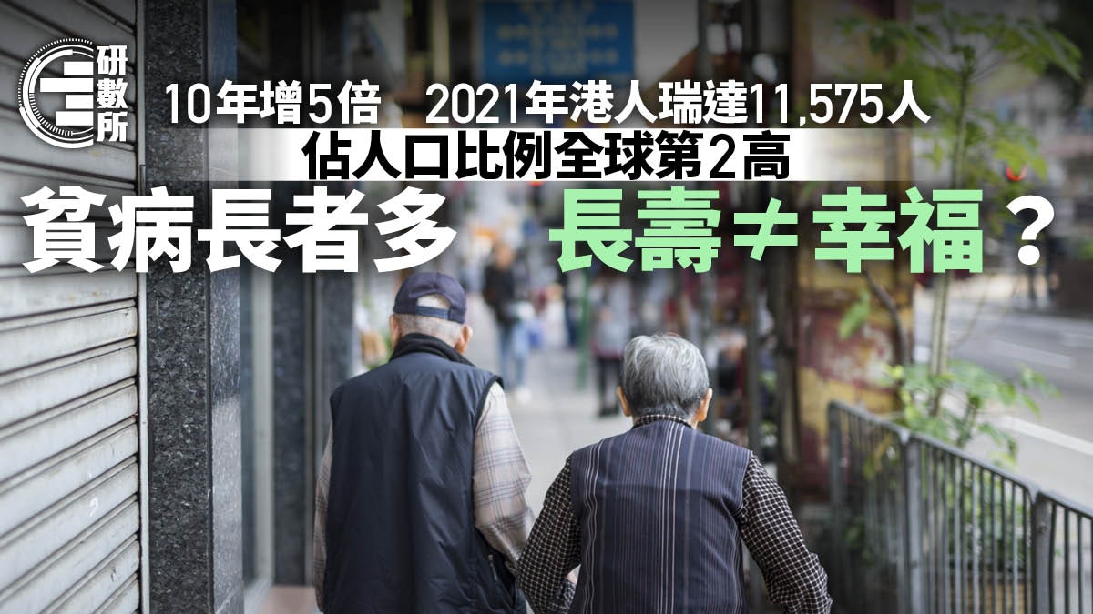 長壽是福?本港人瑞逾1.1萬 比例全球第2高 但貧病長者多到咁 長壽是福?本港人瑞逾1.1萬 比例全球第2高 但貧病長者多到咁