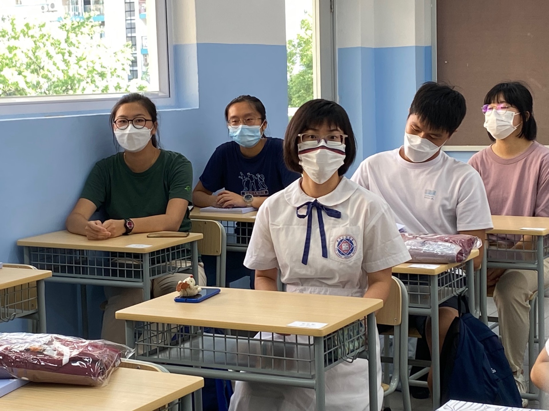 DSE中學文憑試7月20日放榜,培正中學焦采溢成為今年兩名女超級狀元之一。(冼茗慧攝) DSE中學文憑試7月20日放榜,培正中學焦采溢成為今年兩名女超級狀元之一。(冼茗慧攝)
