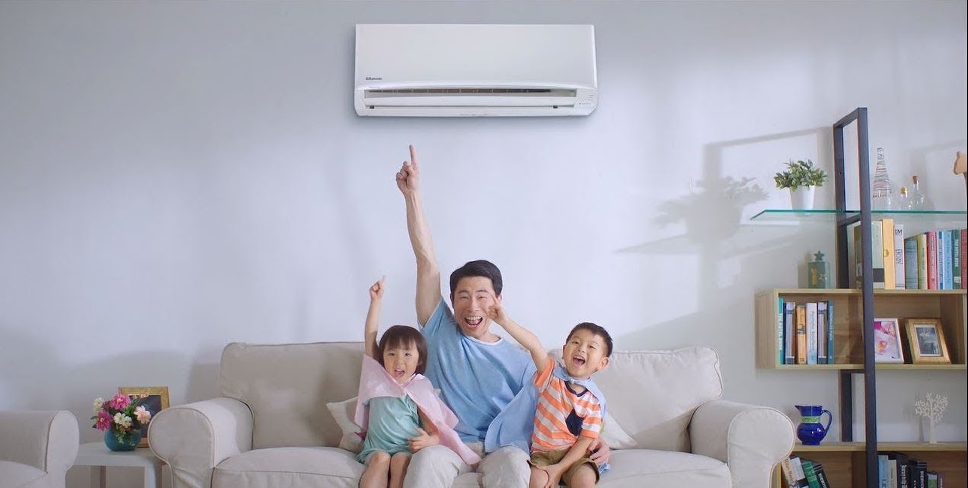 樂信牌冷氣廣告片截圖,非推介商品,只作參考。 樂信牌冷氣廣告片截圖,非推介商品,只作參考。