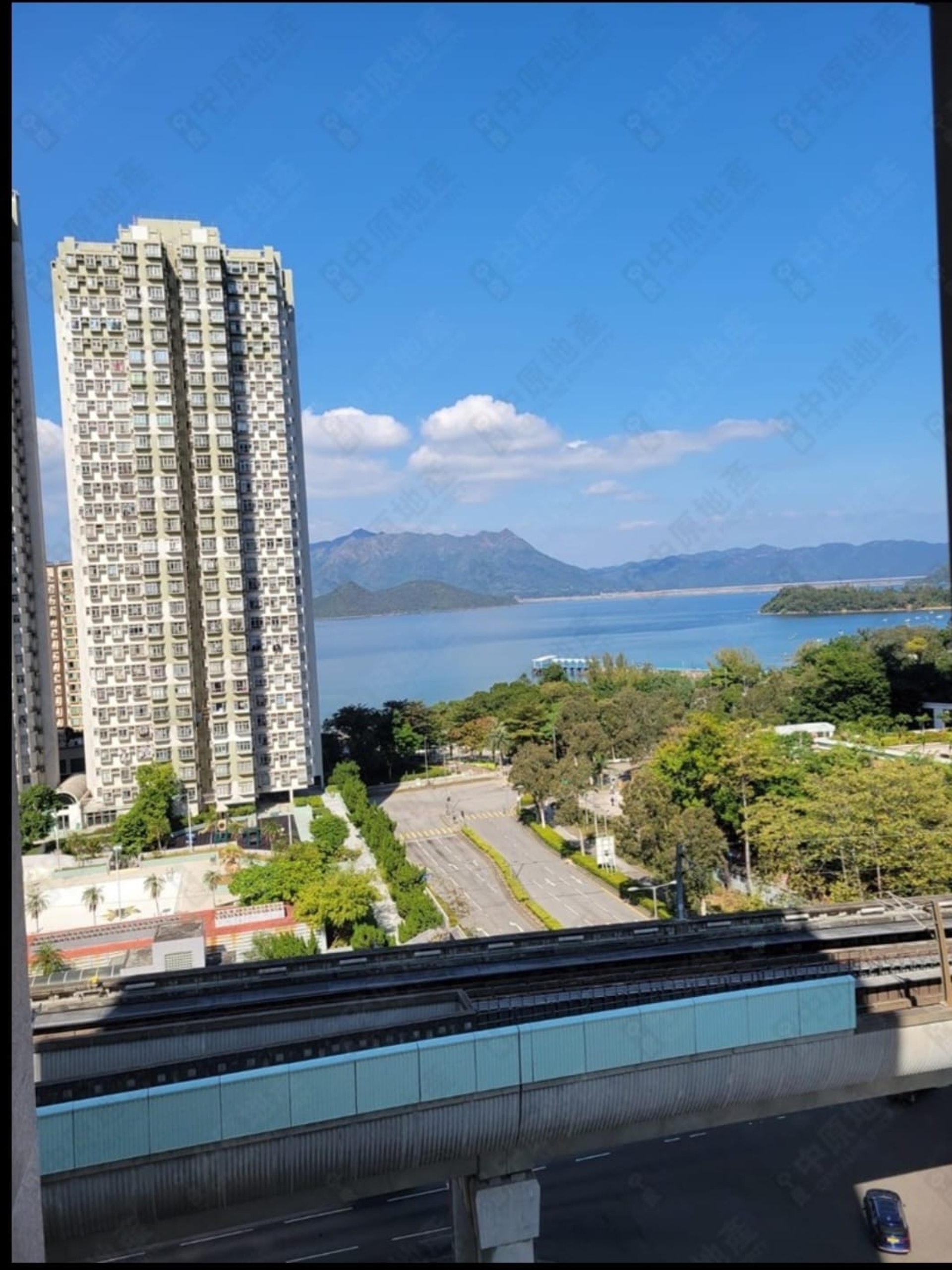馬鞍山富輝花園2座中層D室,享有開揚海景。(代理相片) 馬鞍山富輝花園2座中層D室,享有開揚海景。(代理相片)