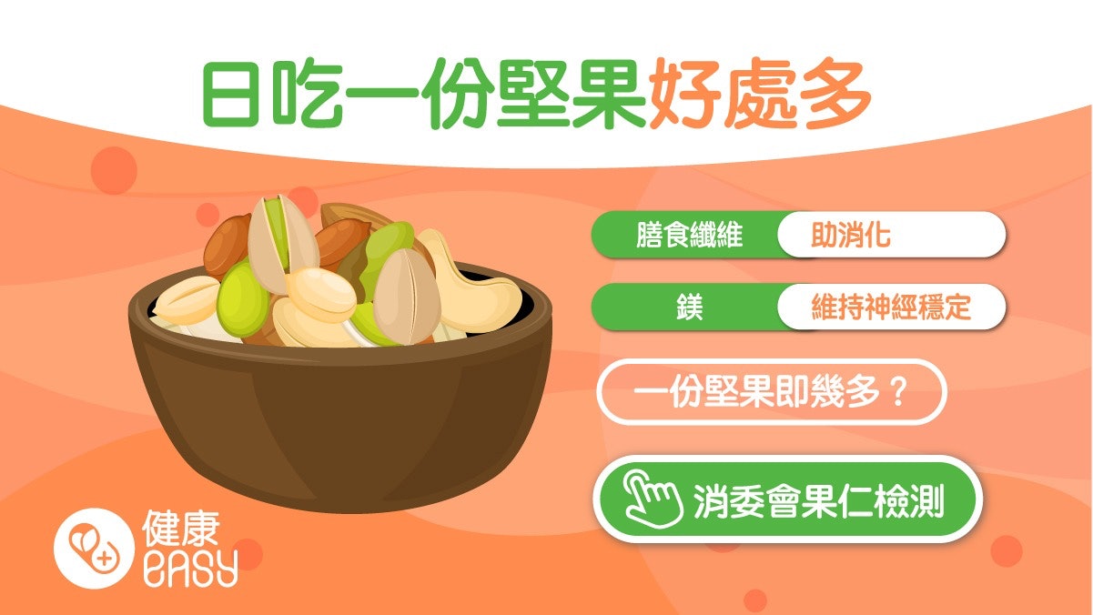 堅果營養|每日一份滿足身體需要!一文看清堅果各項營養素排行 堅果營養|每日一份滿足身體需要!一文看清堅果各項營養素排行