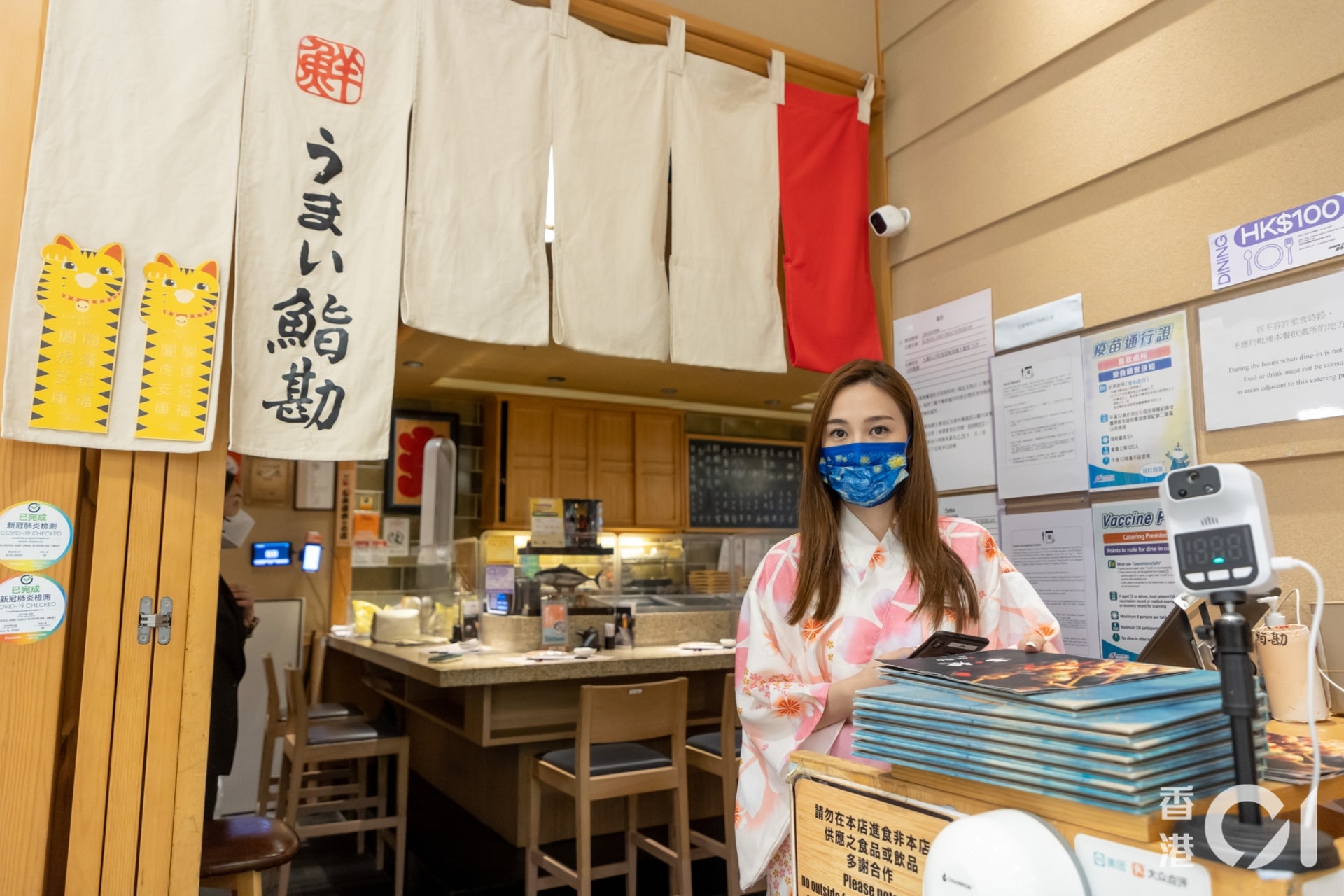 梁茵表示自己需要工作,也會認真地工作。(葉志明攝)