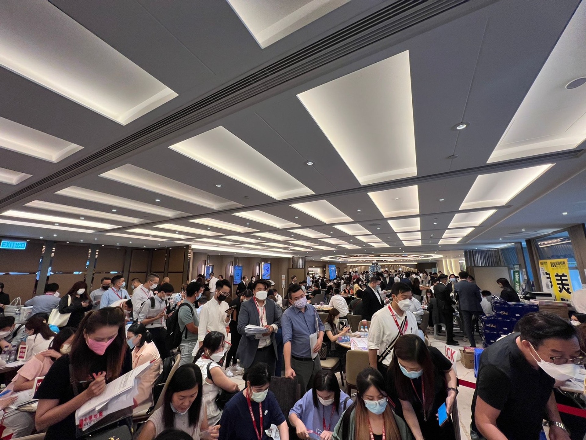 NOVO LAND售樓處。 NOVO LAND售樓處。