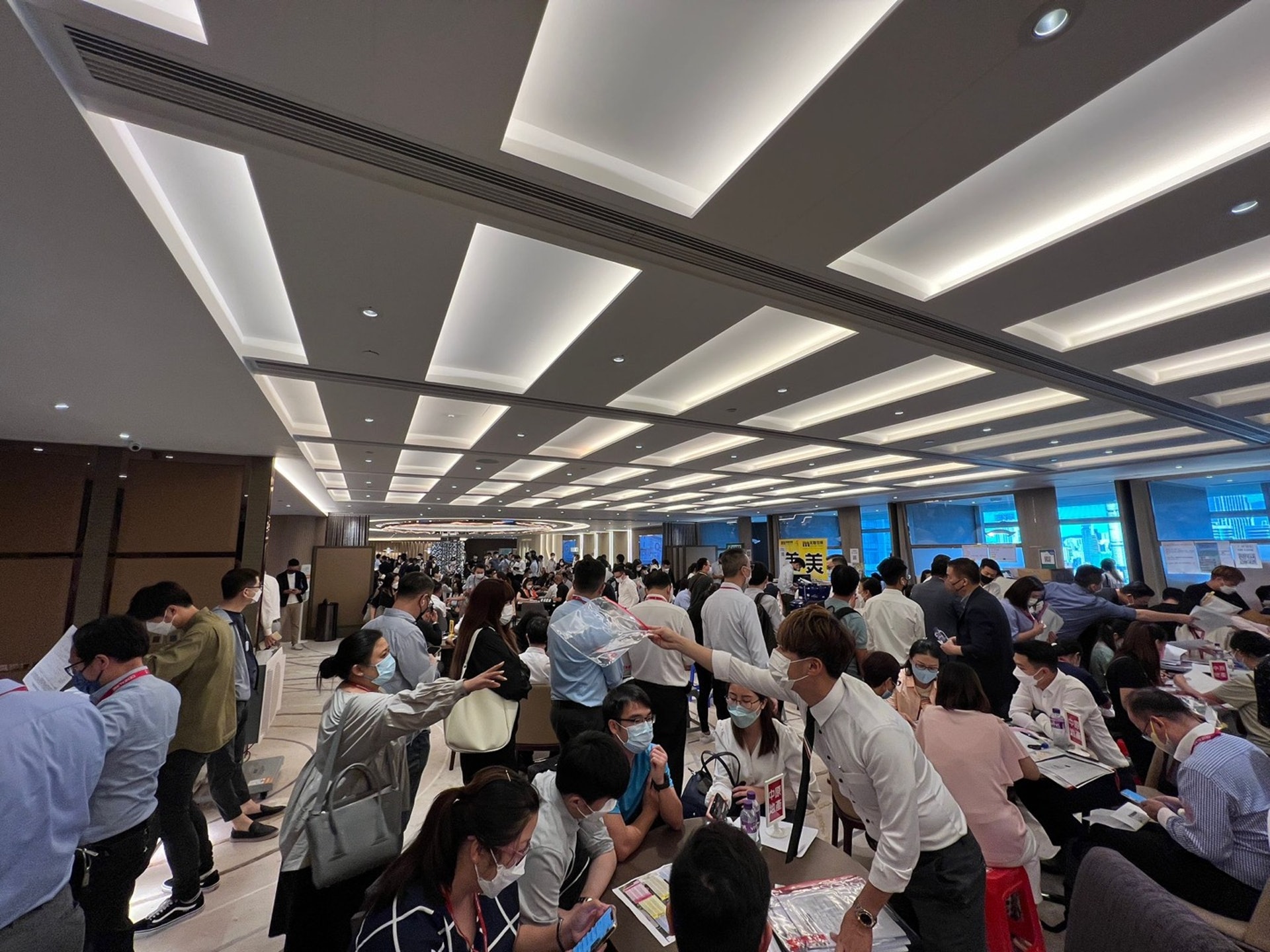 NOVO LAND售樓處。 NOVO LAND售樓處。