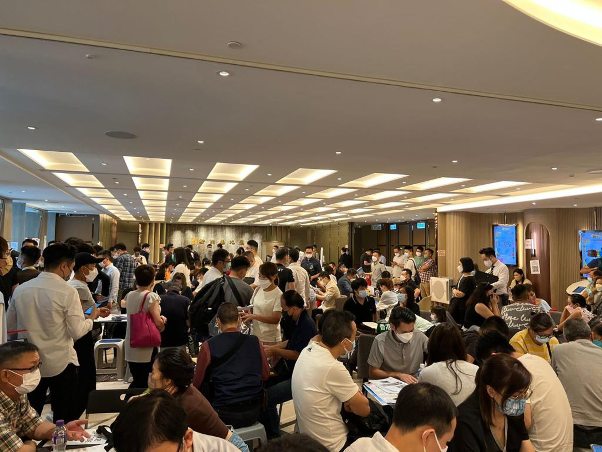 NOVO LAND售樓處。 NOVO LAND售樓處。