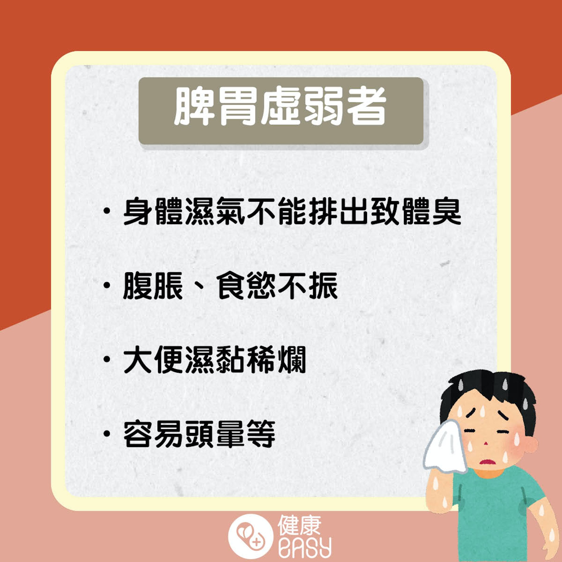 夏日體臭知多啲。(醫師Easy製圖) 夏日體臭知多啲。(醫師Easy製圖)
