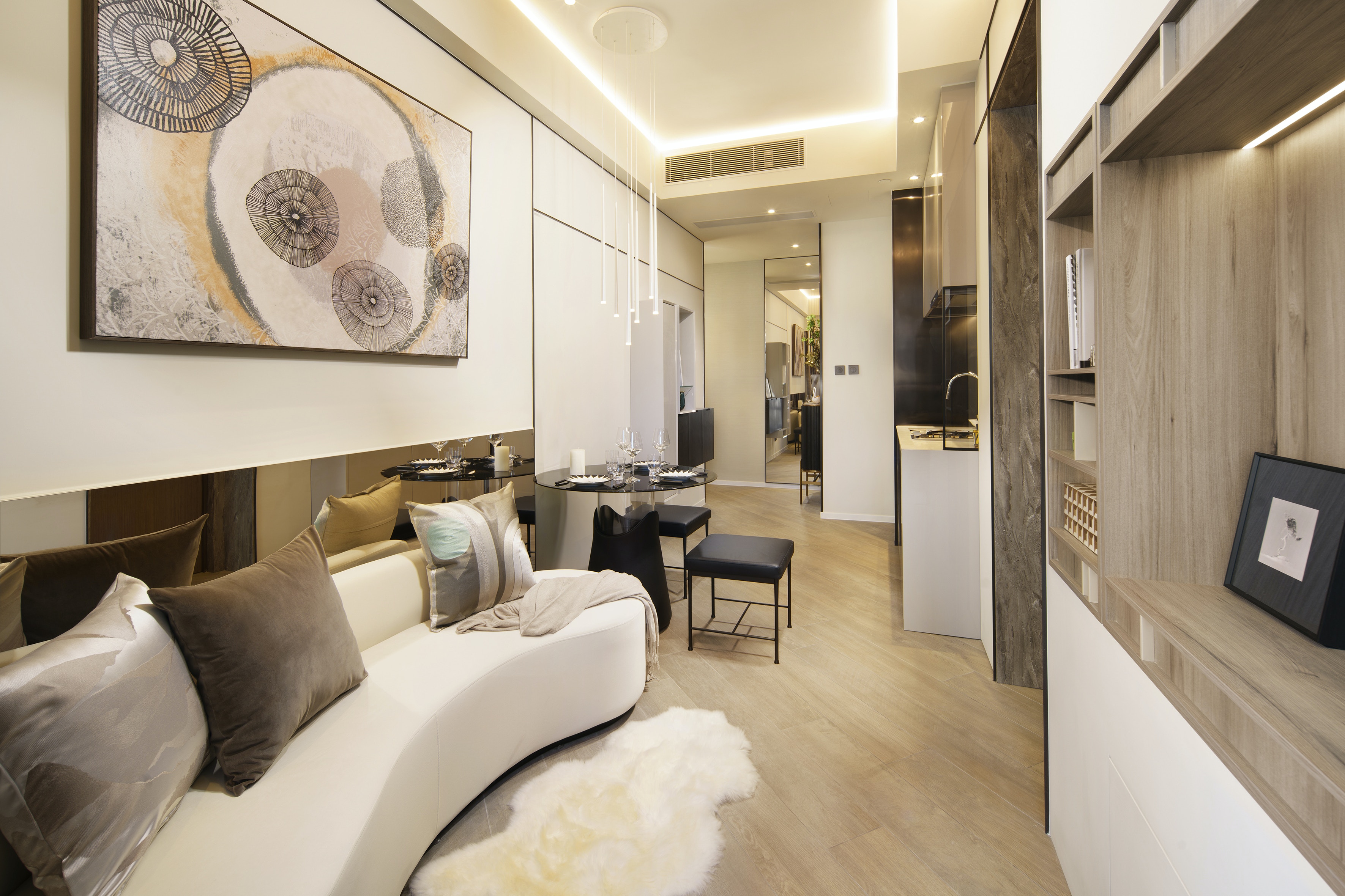 THE HENLEY全新現樓示範單位曝光一房400呎連衣帽間｜多圖