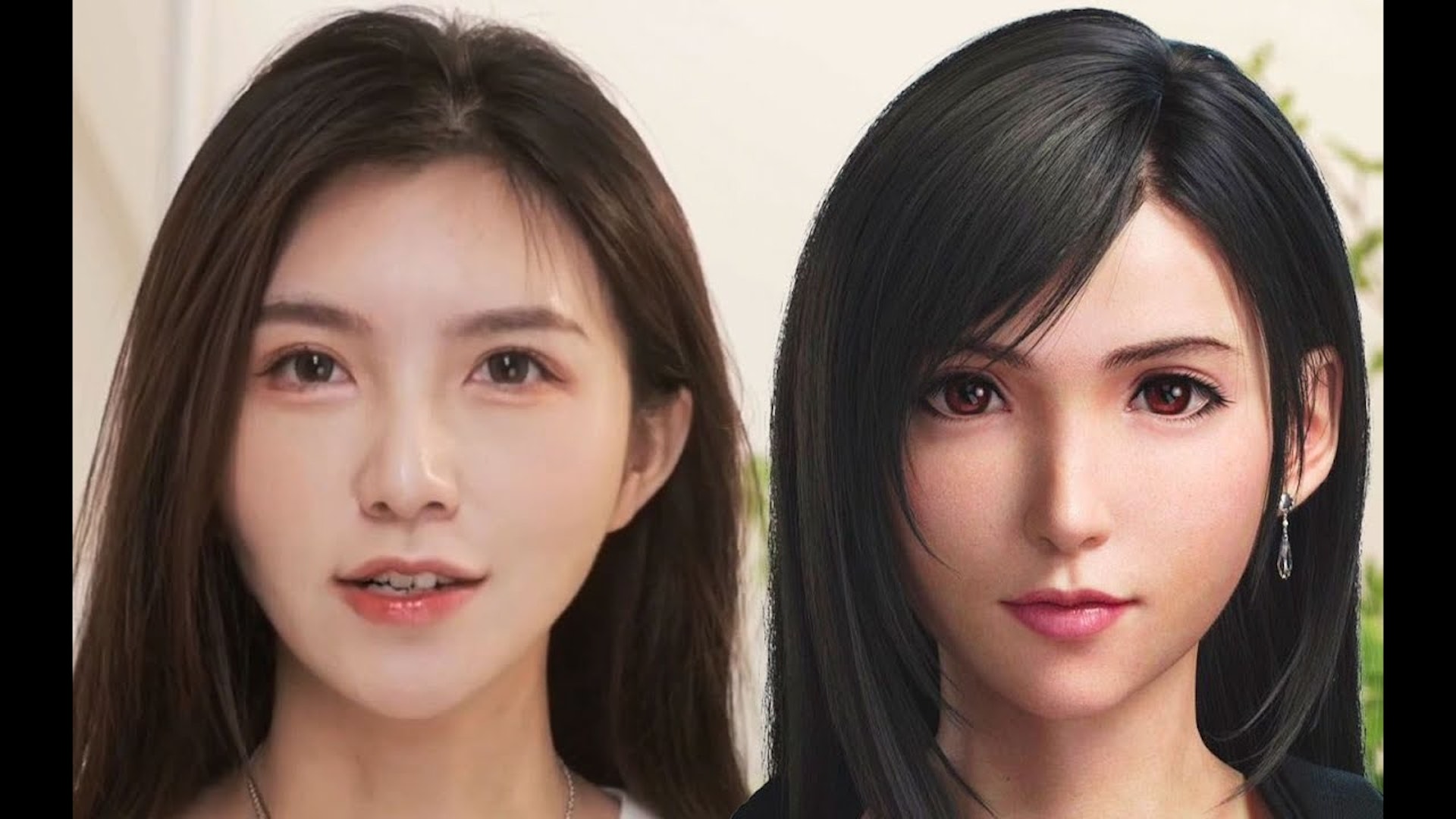 眼晴、五官、髮型和氣質都似,當然可能有化妝和美顏效果加持的成份。 眼晴、五官、髮型和氣質都似,當然可能有化妝和美顏效果加持的成份。