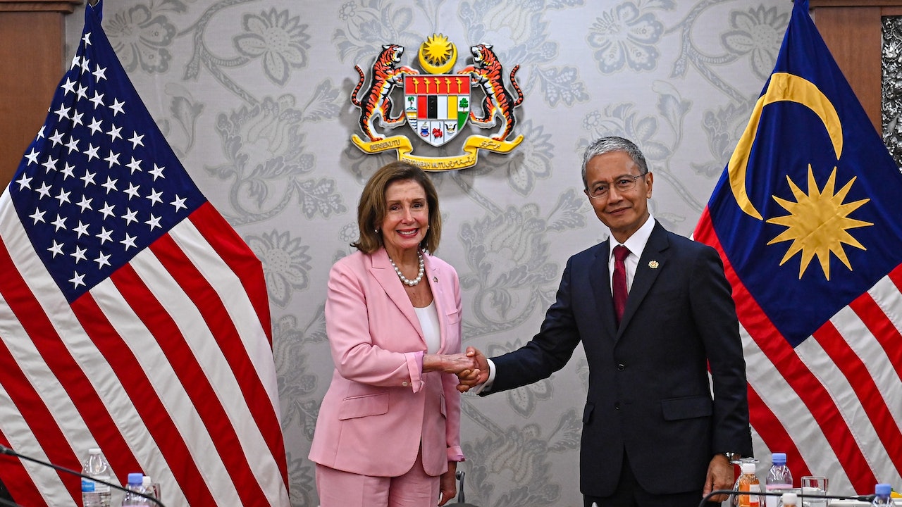 佩洛西擬訪台｜佩洛西於馬來西亞與首相和下議院議長會面 – 香港01