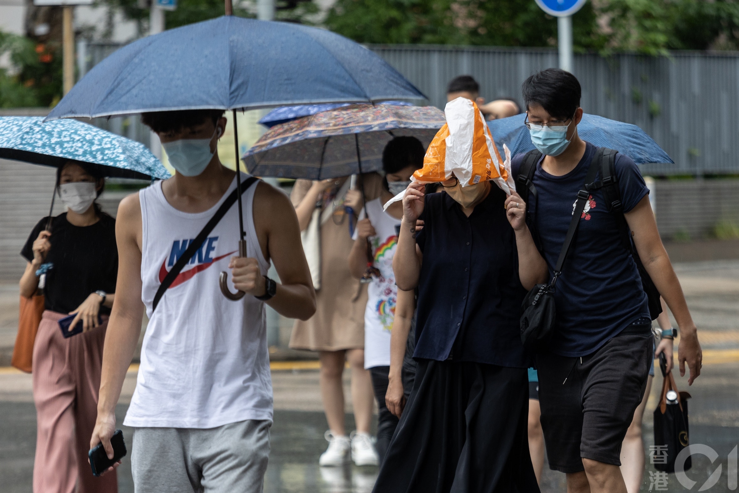 8月三熱帶氣旋逼港天文台曾發今年第二個8號風球雨量較正常高