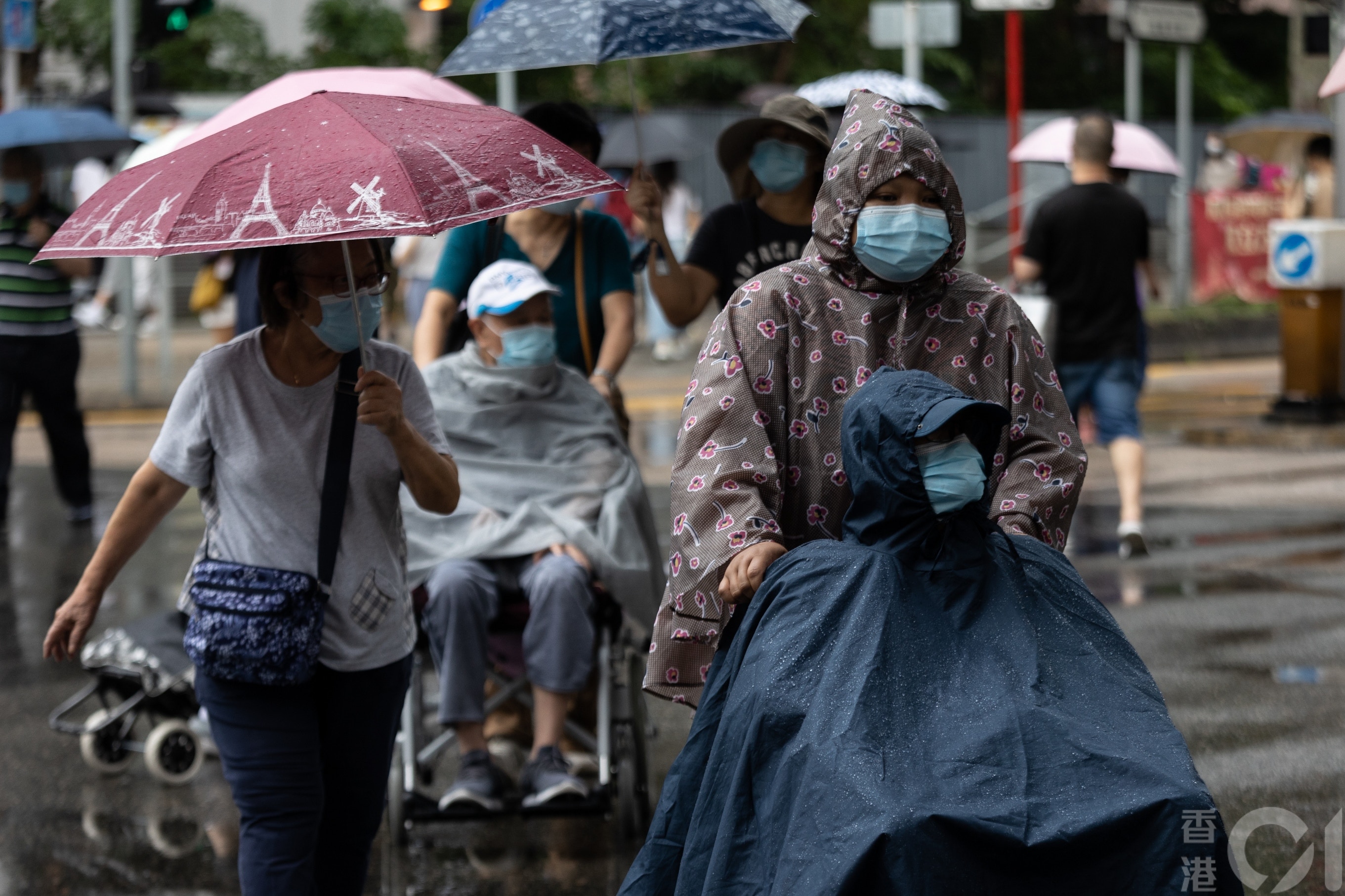 8月三熱帶氣旋逼港天文台曾發今年第二個8號風球雨量較正常高