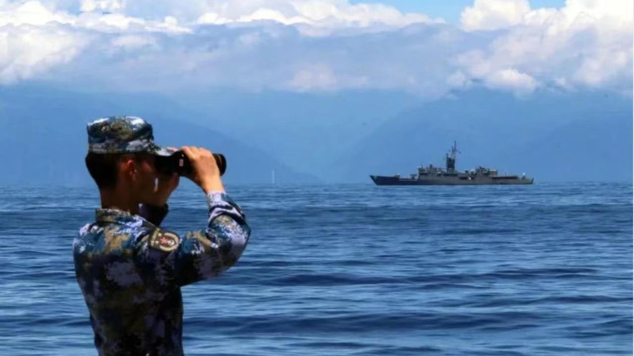 台海軍演 | 解放軍戰艦抵近作戰台軍幾無動作 東部領海盡在掌控 台海軍演 | 解放軍戰艦抵近作戰台軍幾無動作 東部領海盡在掌控