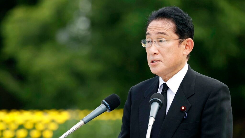 日媒：日本首相岸田文雄新冠病毒检测结果呈阳性（图） - 1