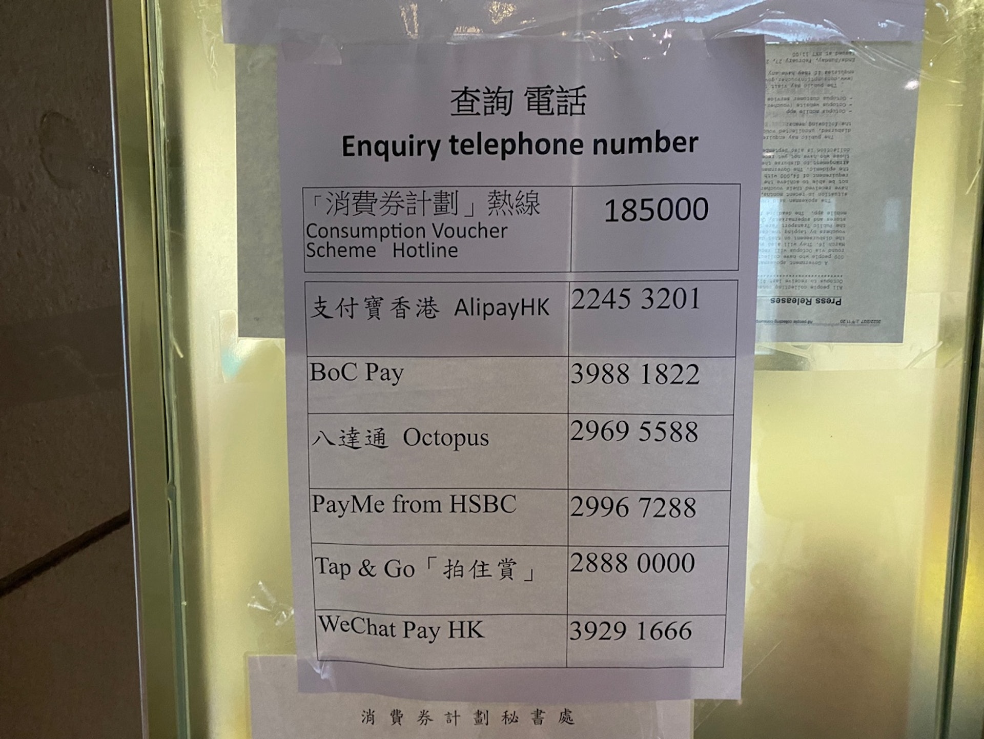 若市民對消費卷持有疑問,可致電185000或各平台的熱線。(麥鍵瀧攝) 若市民對消費卷持有疑問,可致電185000或各平台的熱線。(麥鍵瀧攝)