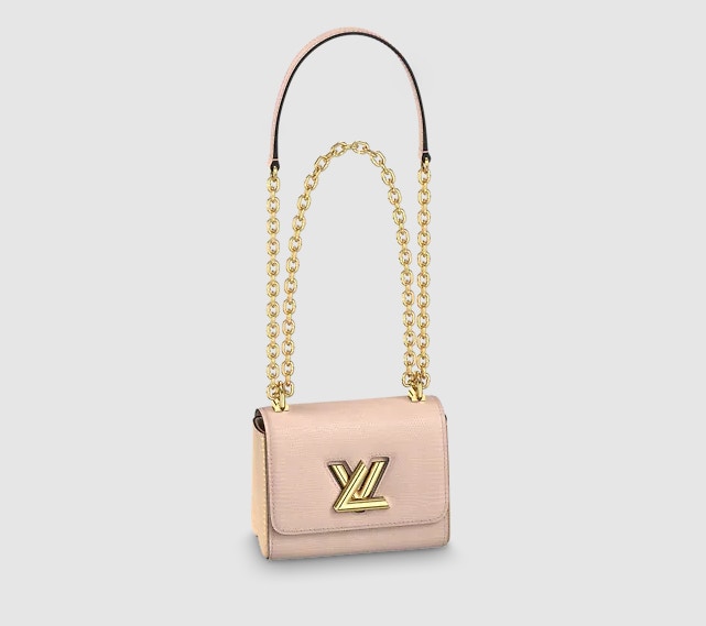 Louis Vuitton TWIST Twist belt chain wallet (M68560, M68750) in 2023