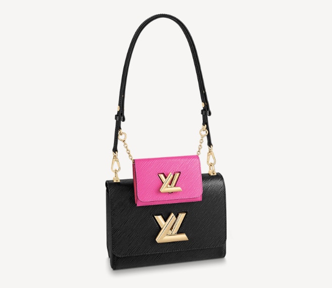 Louis Vuitton TWIST Twist belt chain wallet (M68560, M68750) in 2023