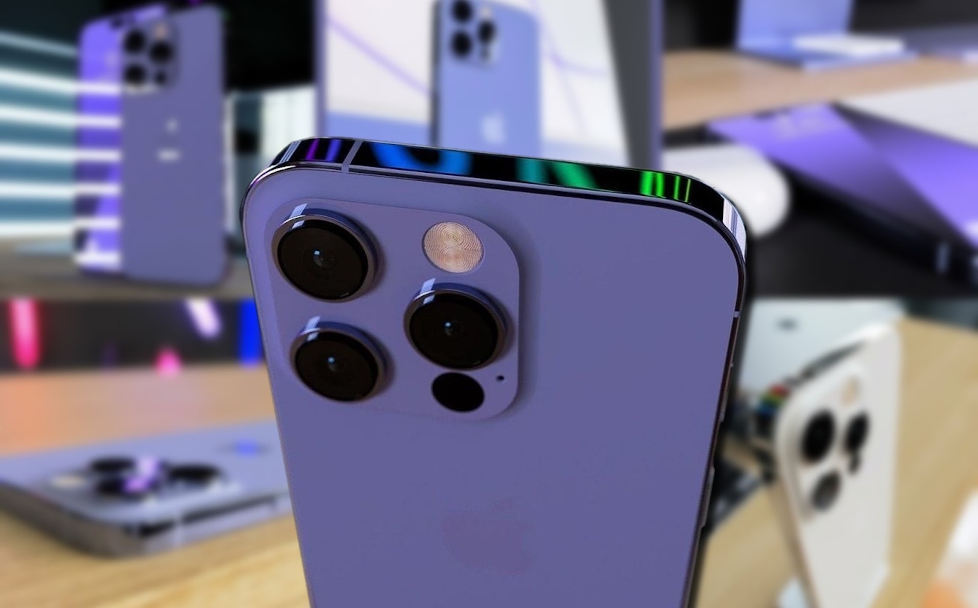 傳聞iPhone 14將加入新的紫色（Twitter@atuos_user ）