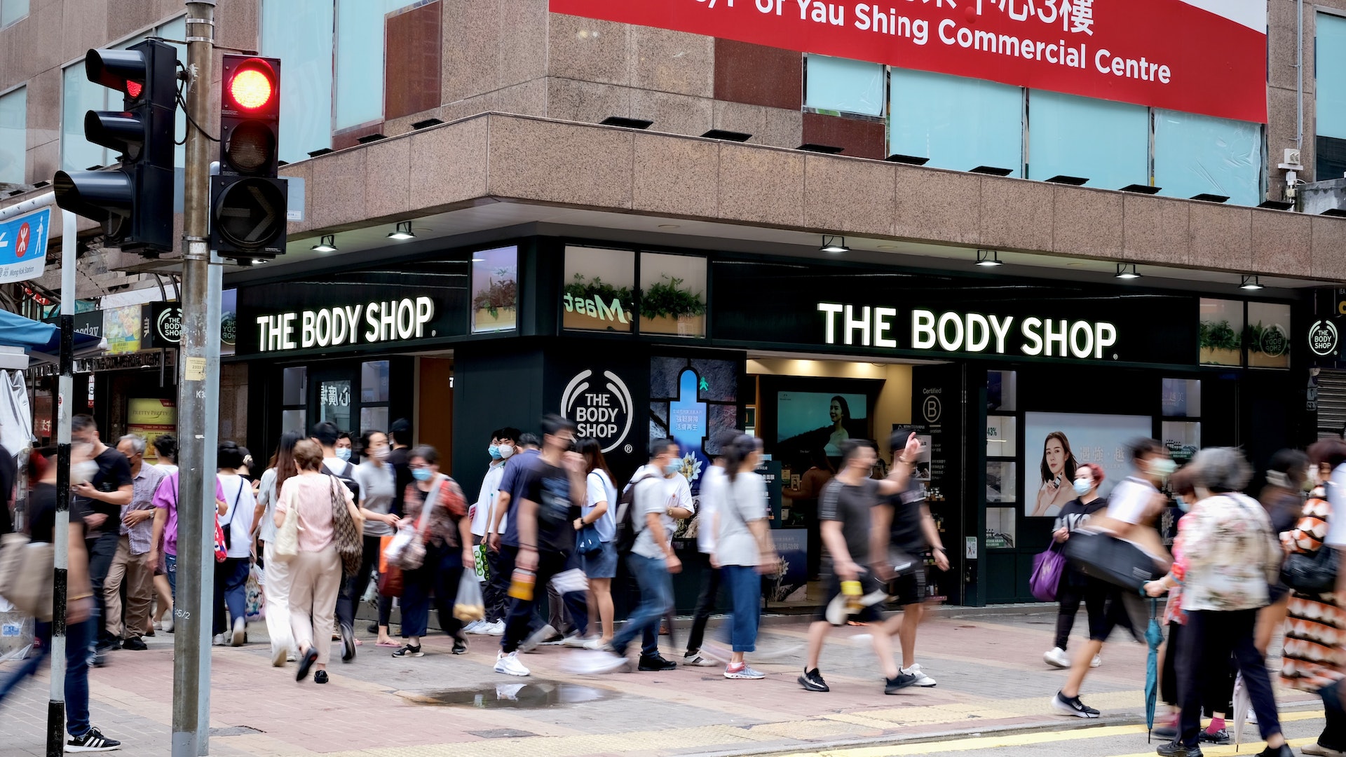 THE BODY SHOP西洋菜街分店將於8月15日起暫停營業。（歐嘉樂攝）
